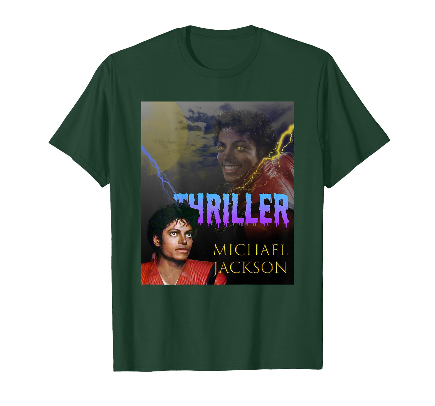 The King of POP MJ-067 Thriller Back Printed T-Shirt