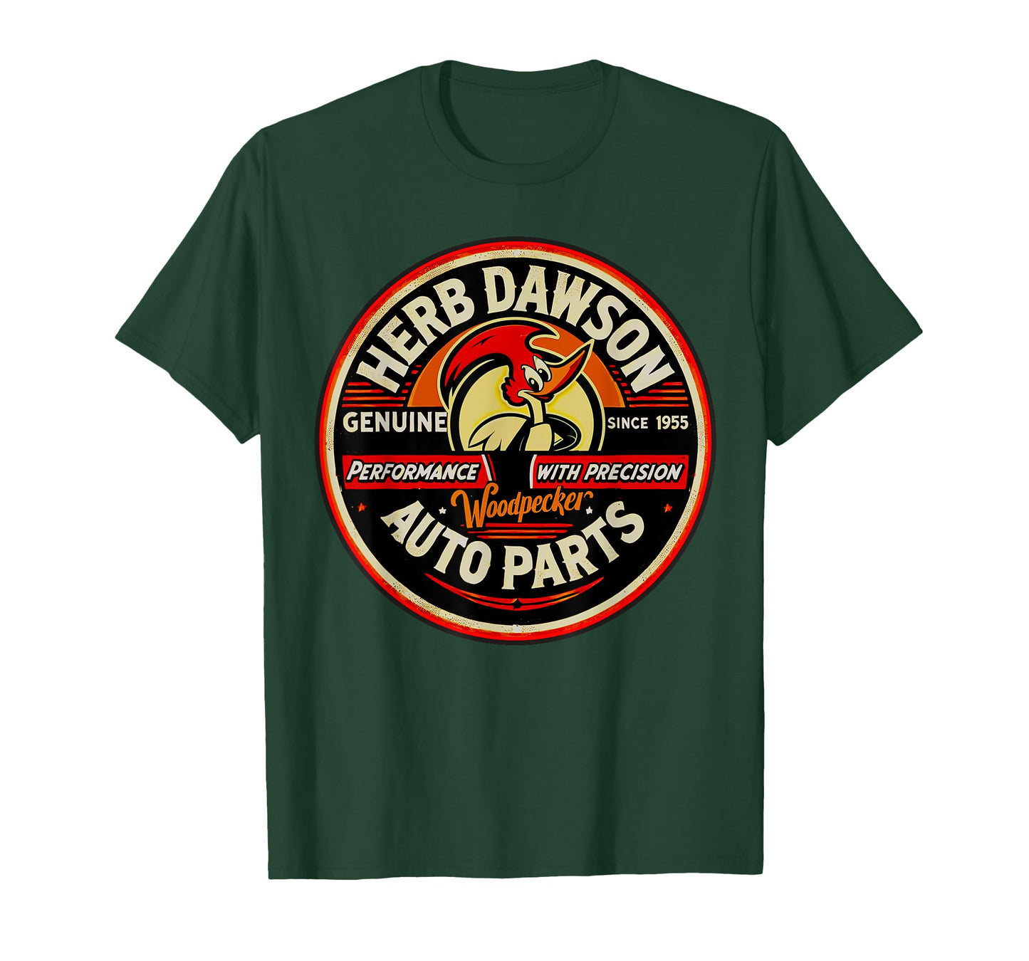 Retro Vintage Herb Dawson Clay Smith Cams Style Gas Station T-Shirt