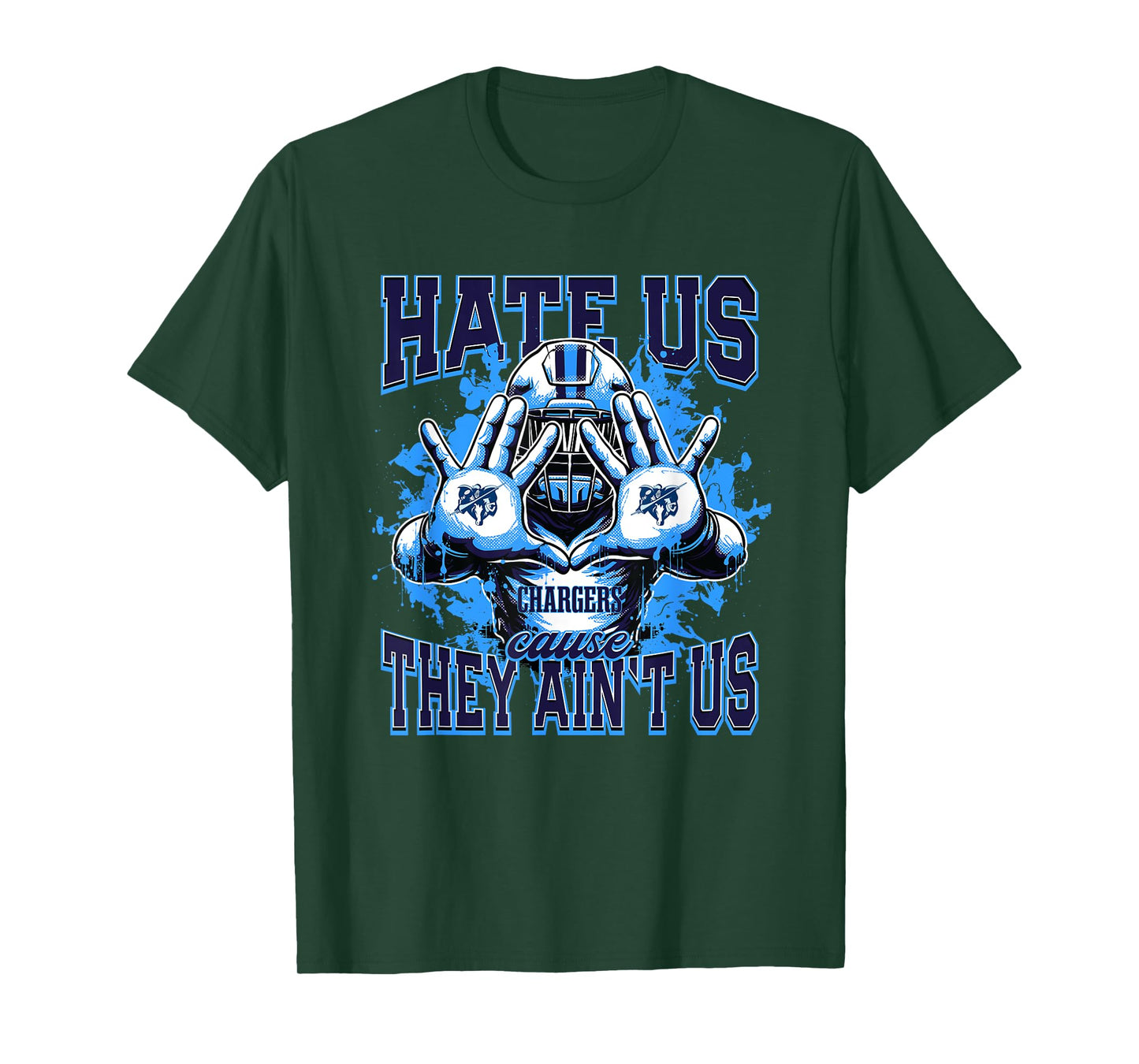Centennial Chargers Logo Hate Us Cause They Ain't HS T-Shirt