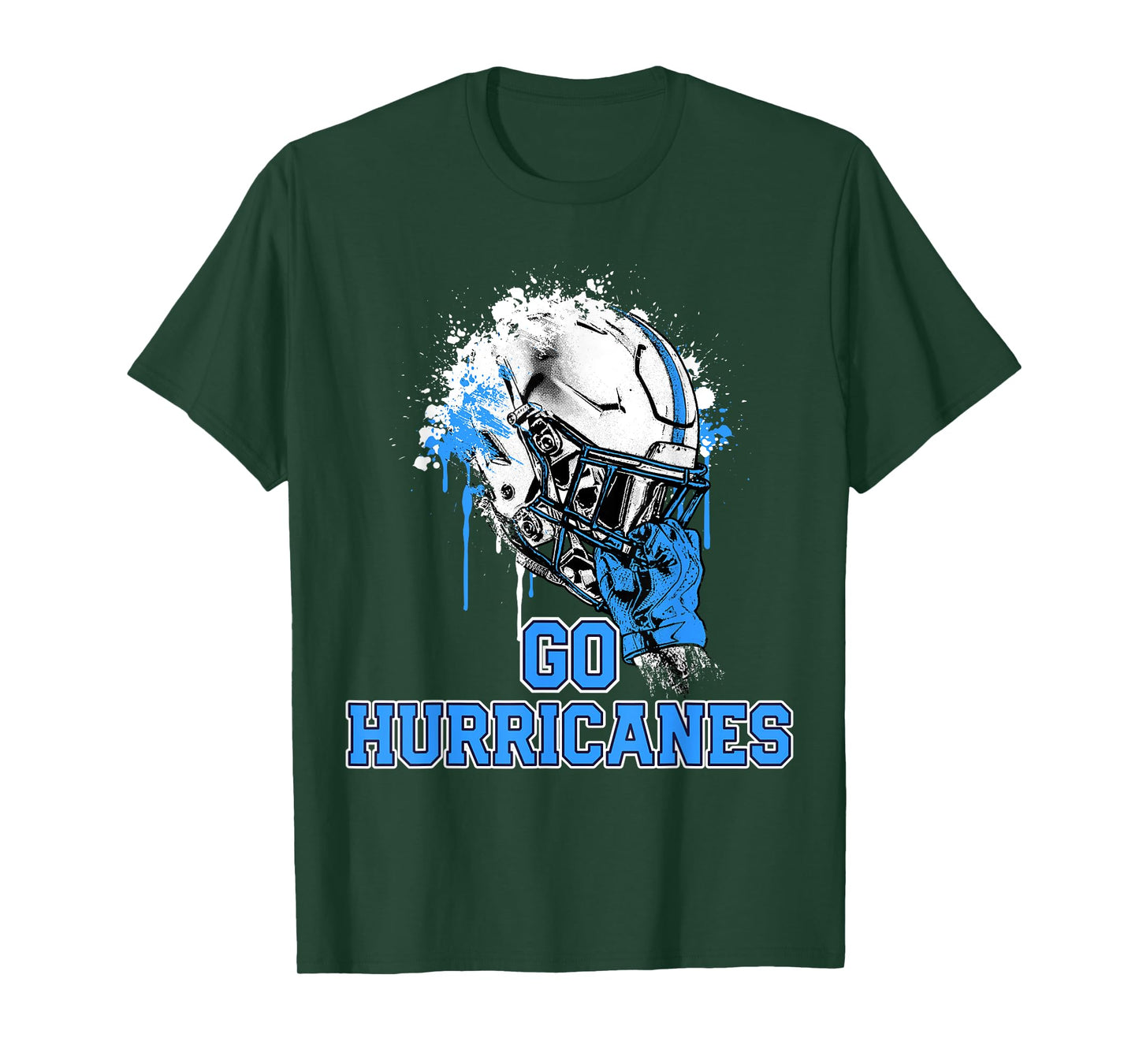 South Plaquemines Hurricanes Rising Helmet GO! T-Shirt