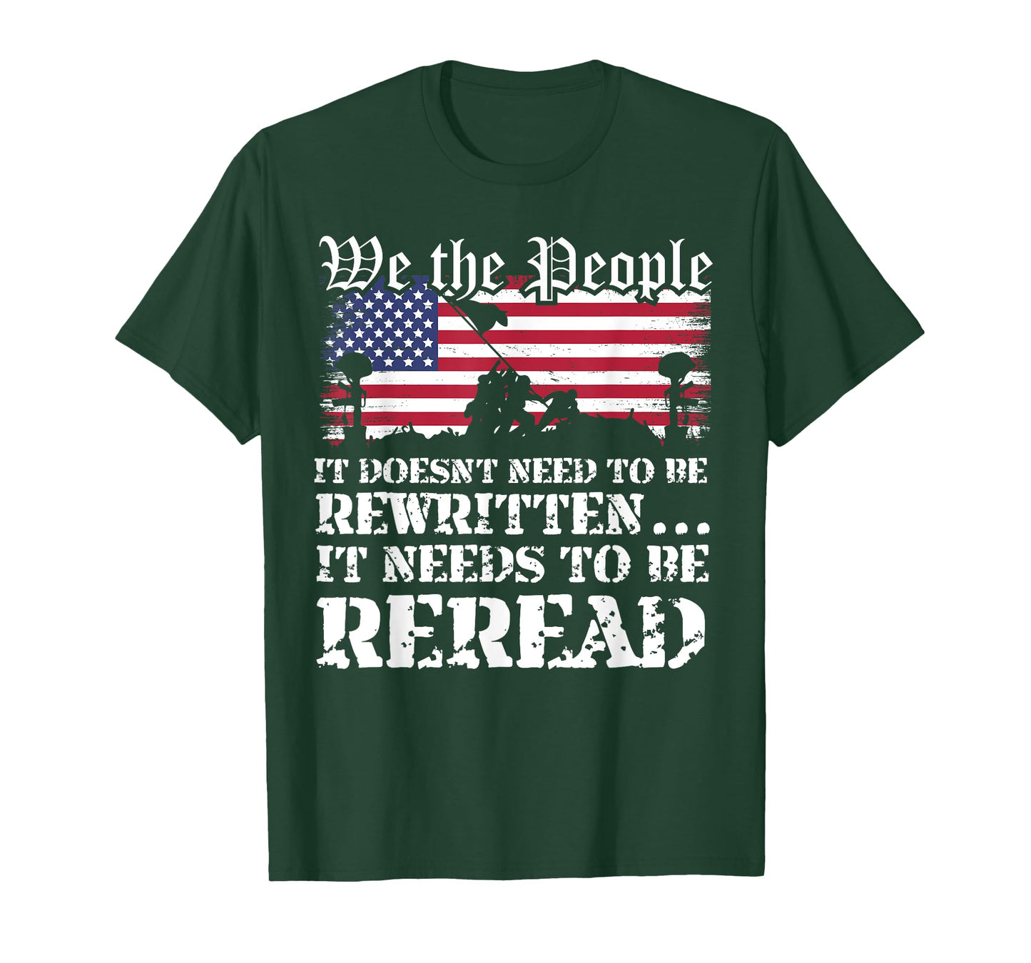 We The People Are Pissed It Doesn't Need to Be Rewritten T-Shirt