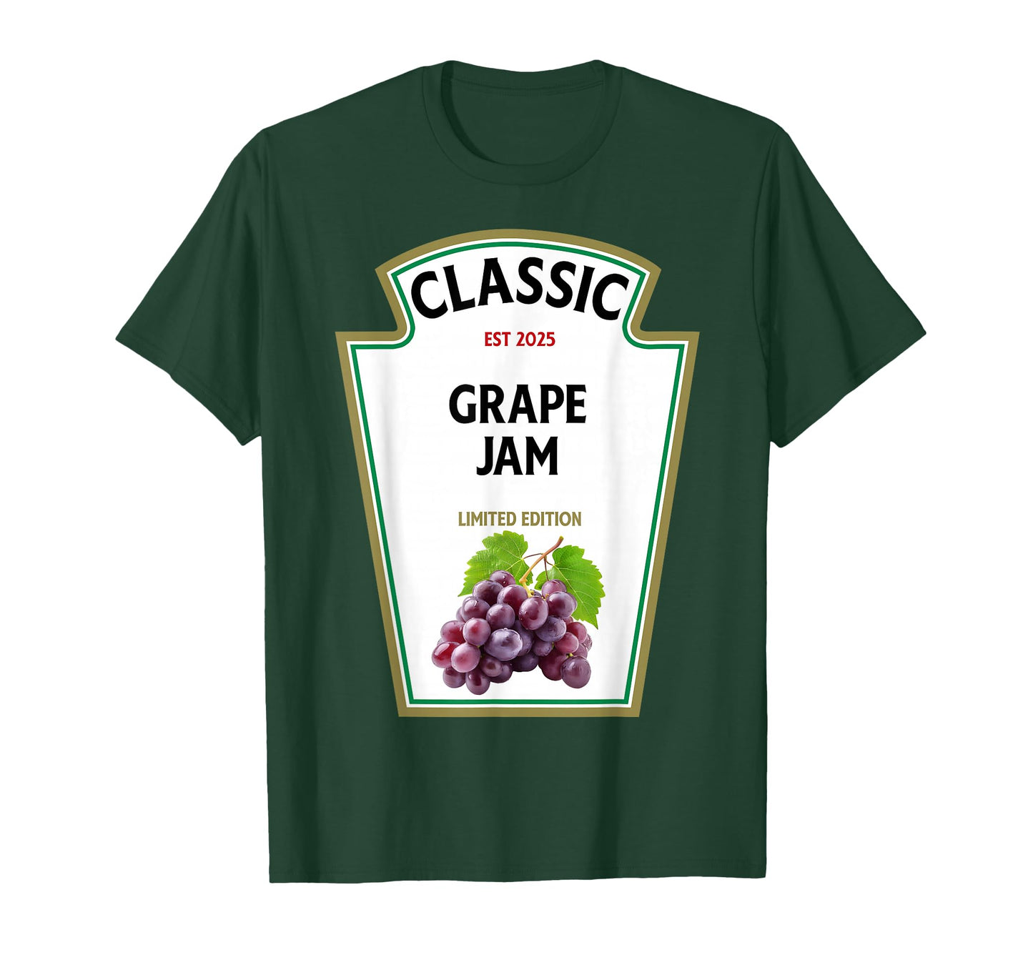 Classic Grape Jam Halloween Costume DIY Group Costume T-Shirt