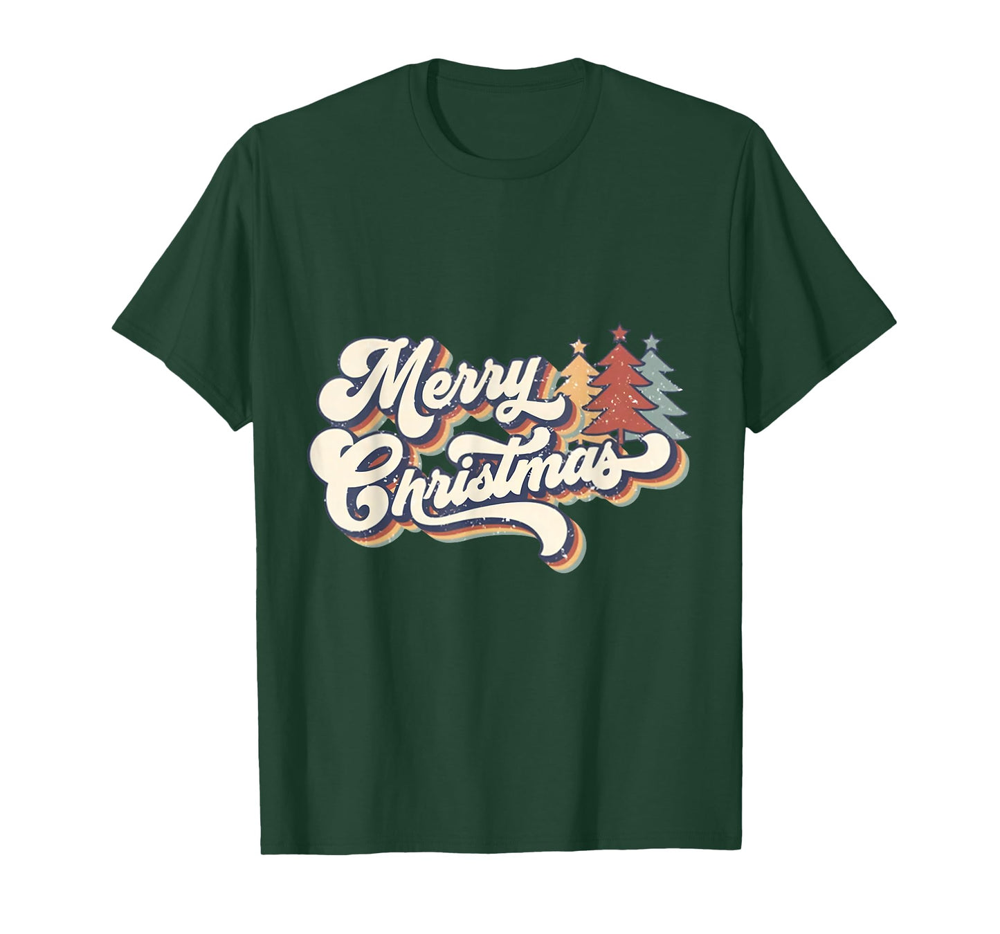 Vintage Merry Christmas Family Funny Christmas Women Men Kid T-Shirt
