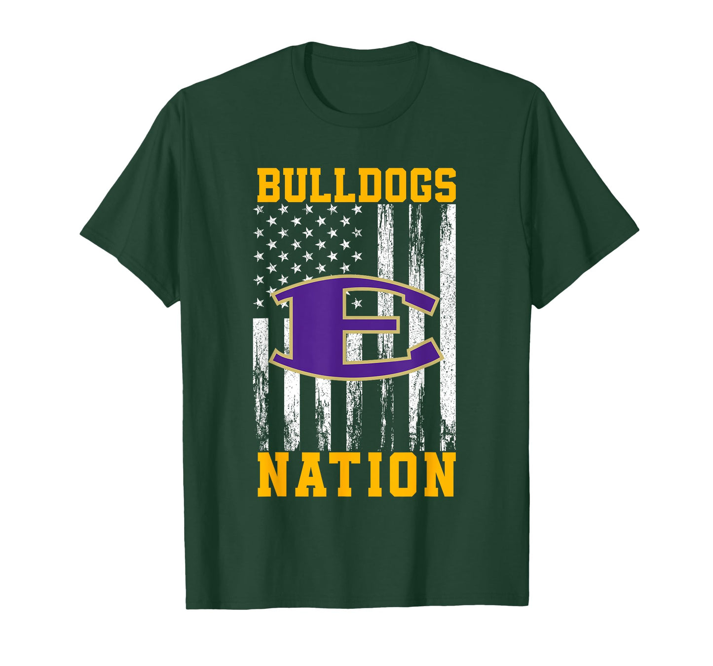 Eustace Bulldogs Logo Nation HS T-Shirt
