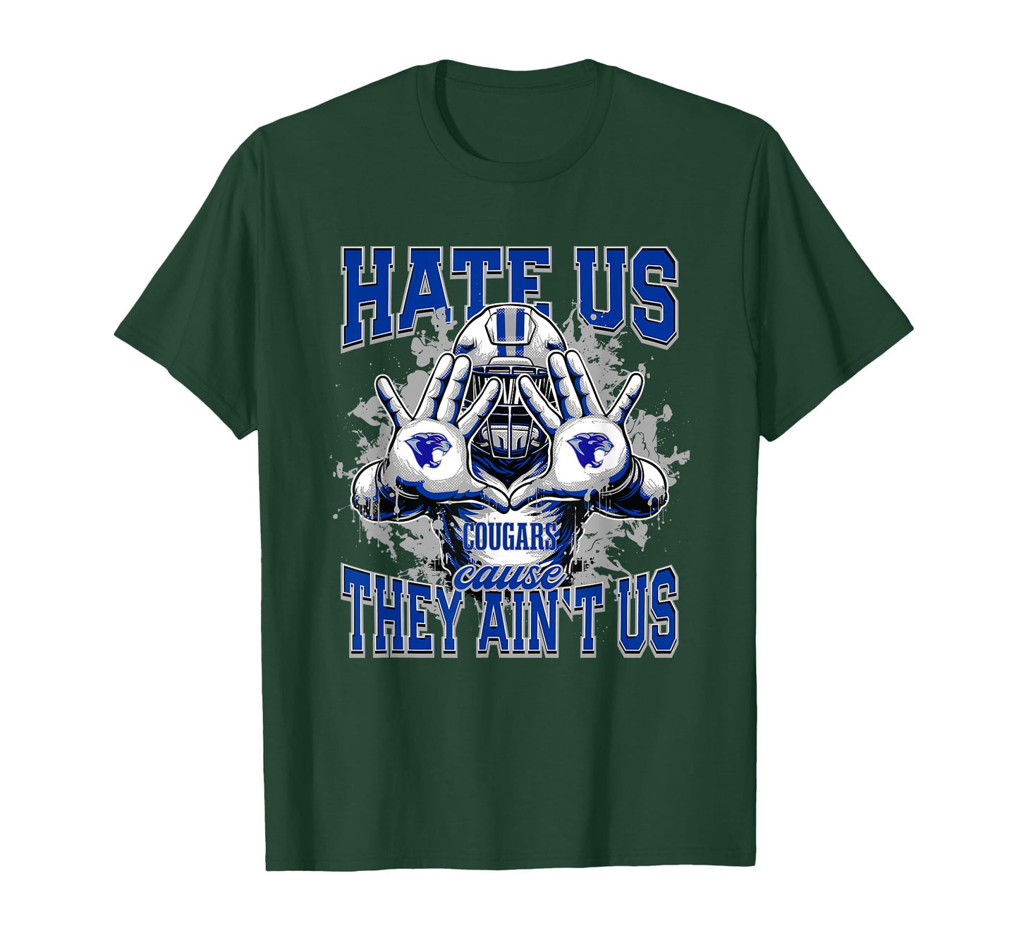 Chino Valley Cougars Logo Hate Us Cause They Ain't HS T-Shirt