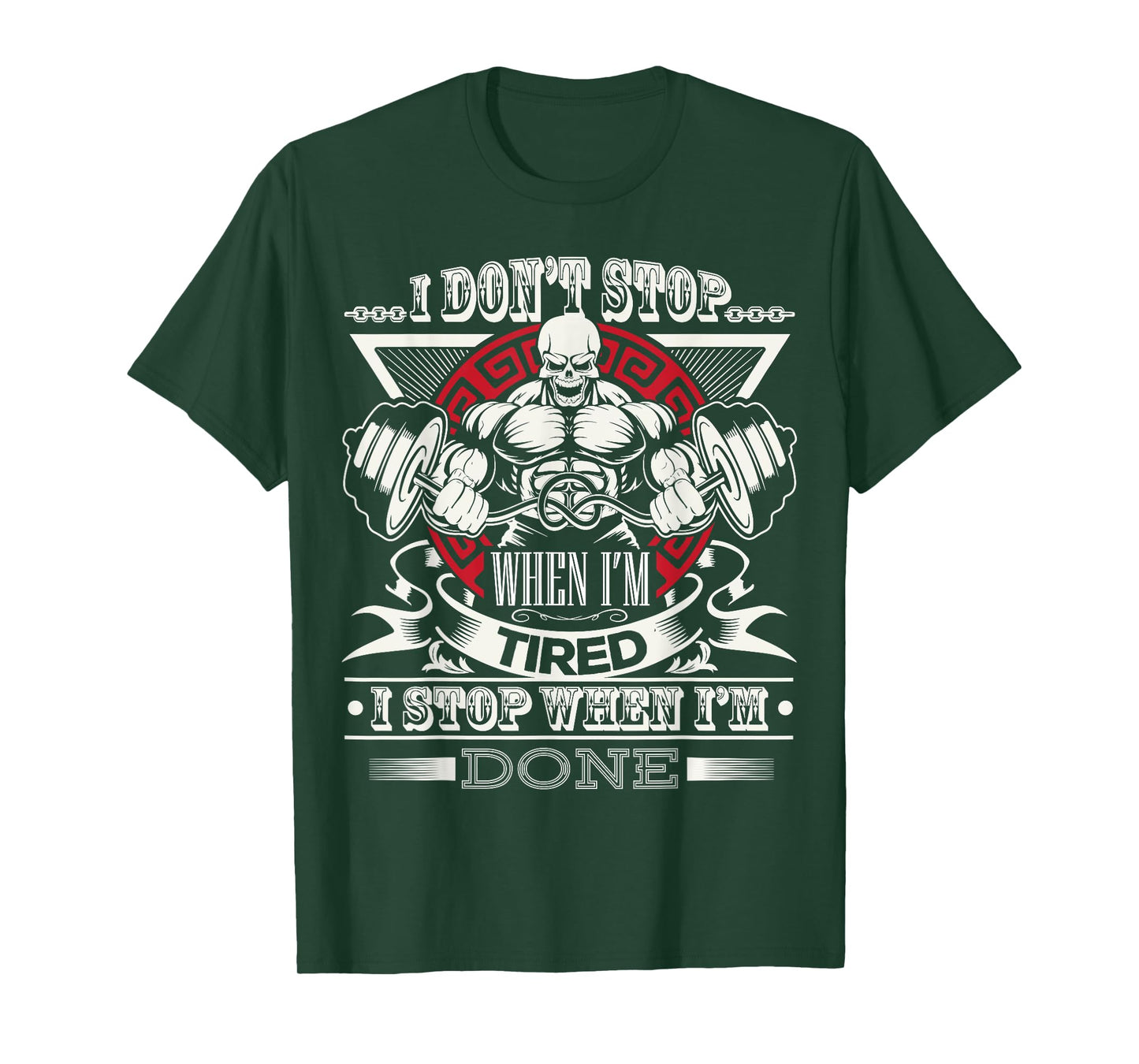 Fitness Motivational Gym Workout Bodybuilding Bodybuilder T-Shirt