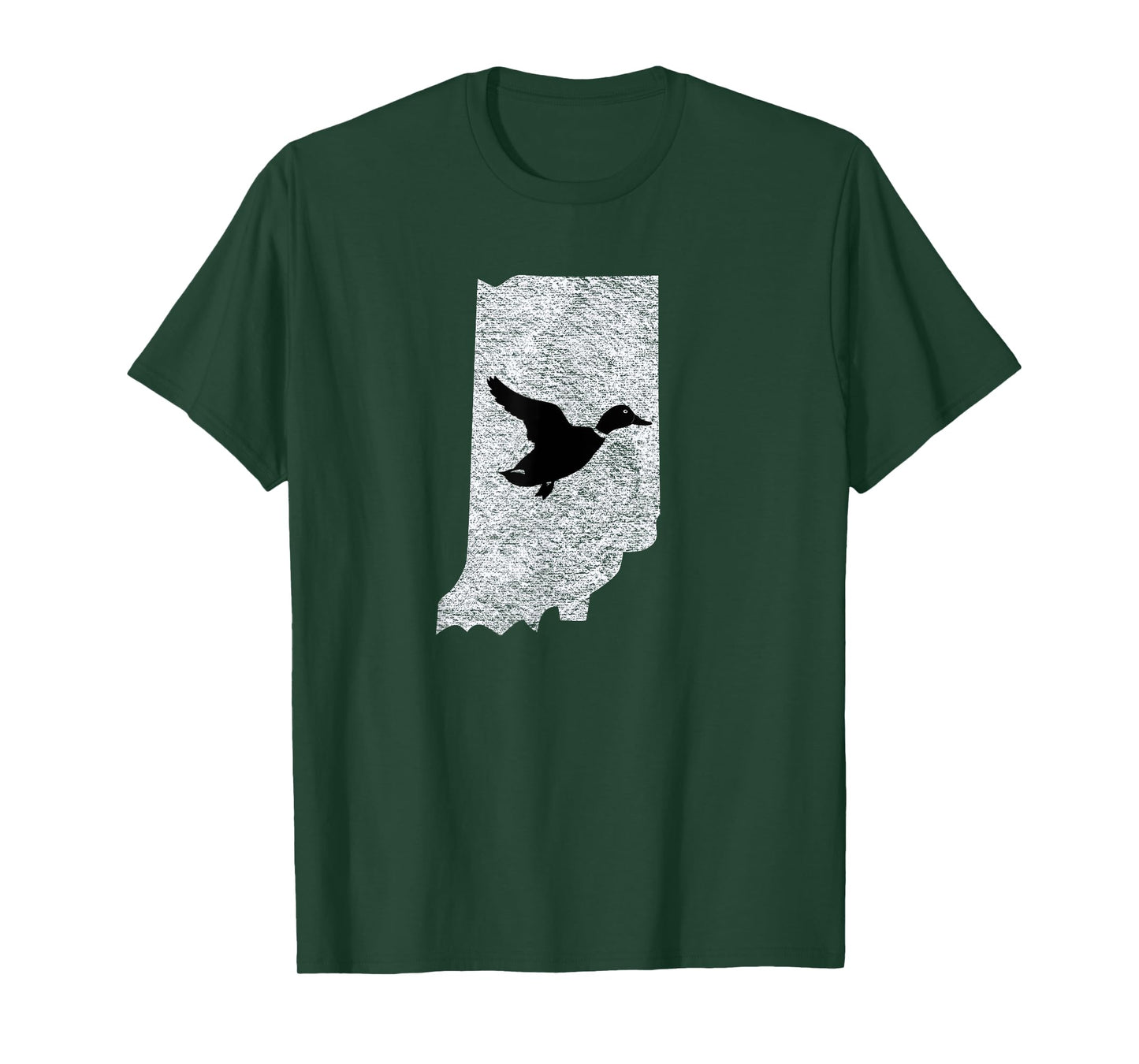 Indiana Duck Hunting Waterfowl Design T-Shirt
