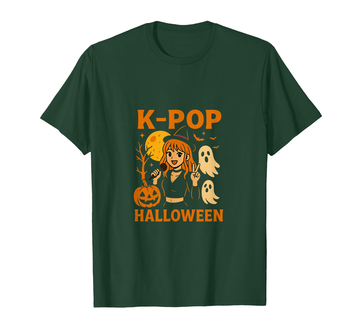 K-Pop Halloween, Funny Idol, Anime Style, Cute&Spooky T-Shirt