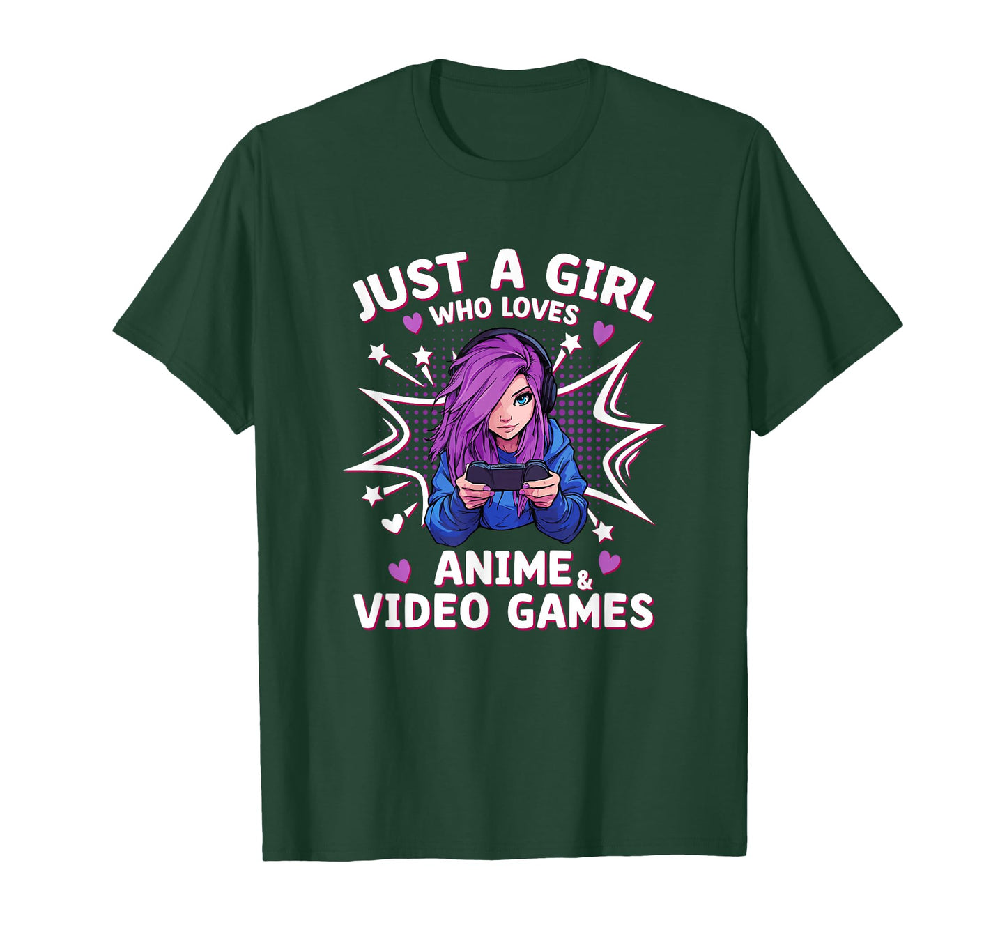 Anime, Gaming, and Japan - Just a Girl Who Loves T-Shirt