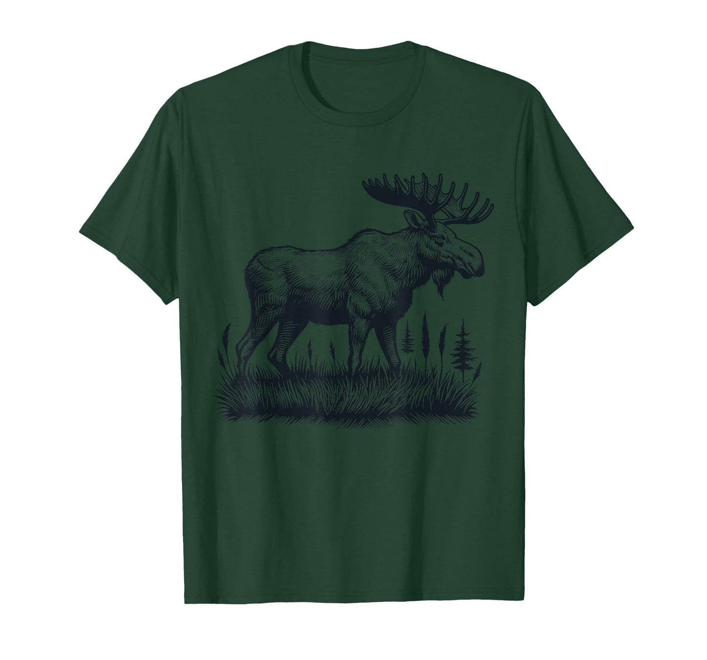 Moose Vintage Animal Moose T-Shirt