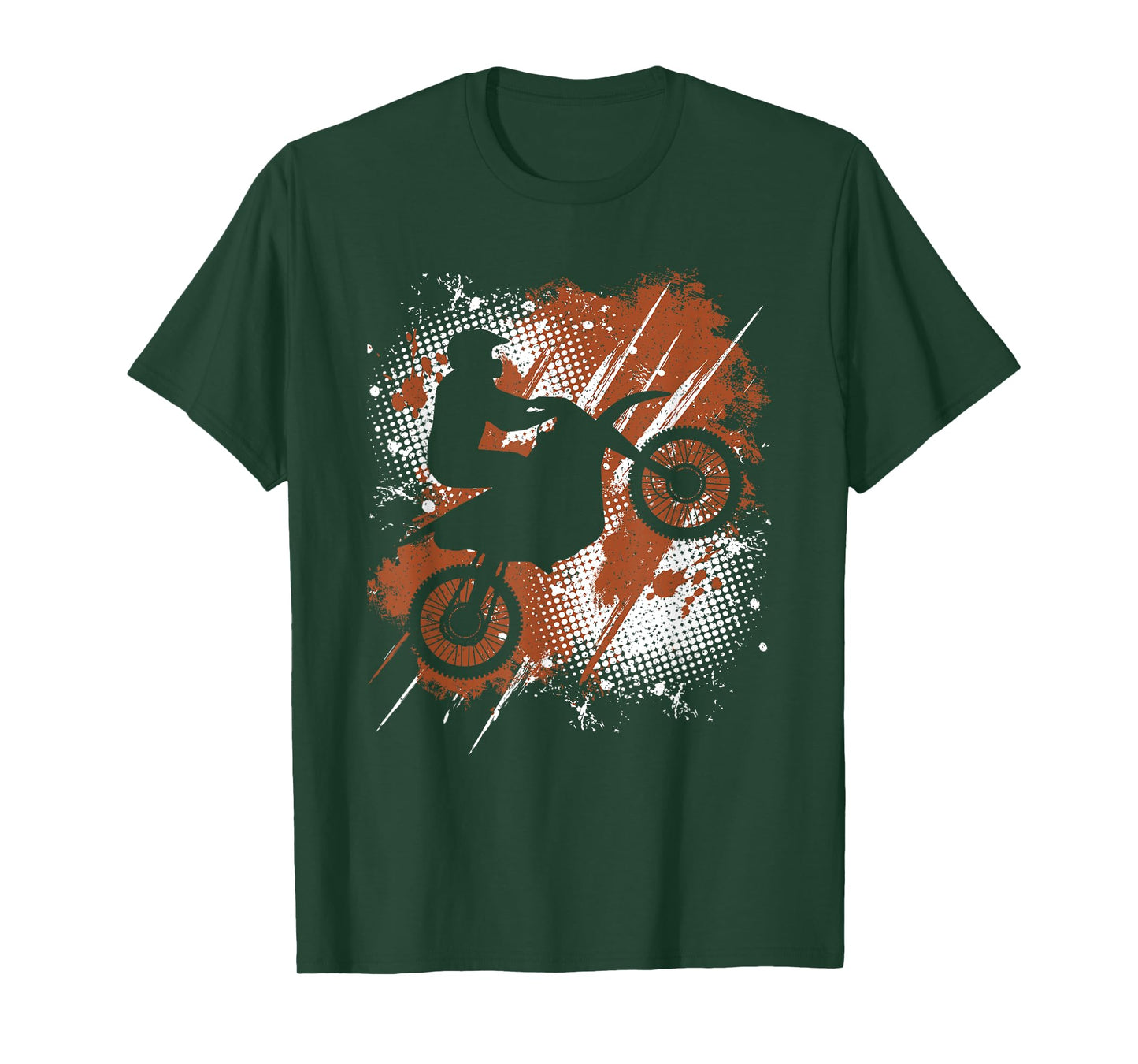 Vintage Motocross Dirt Bike Lover Men Women Kids T-Shirt