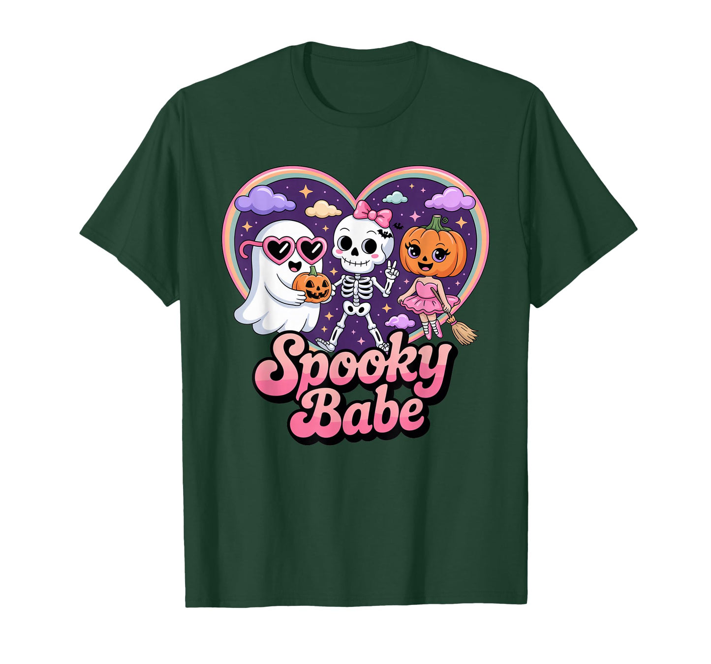 Spooky Babe Women's Halloween Costume Wicked T-Shirt