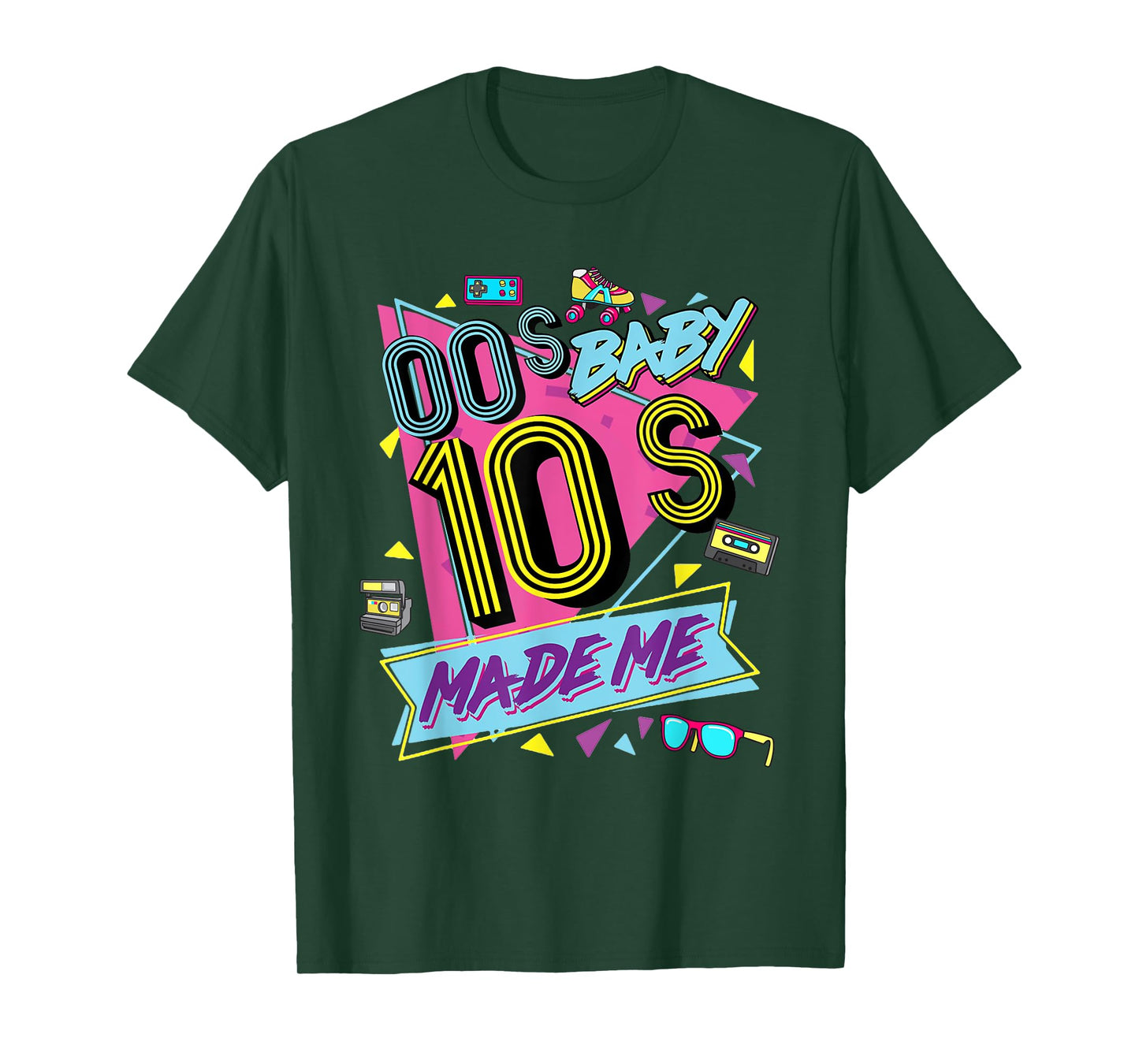 Retro Vintage 00's Baby 10's Made Me Nostalgia Classic T-Shirt