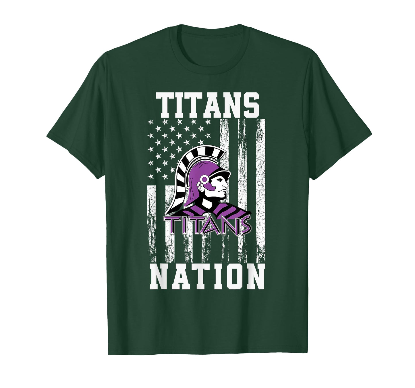 El Paso Gridley Titans Logo Nation HS T-Shirt