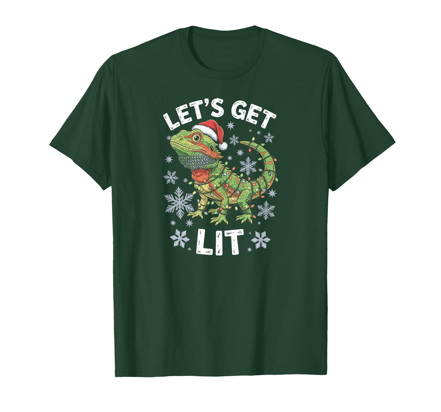 Santa Claus Christmas Ridig a Bicycle Gift Season T-Shirt