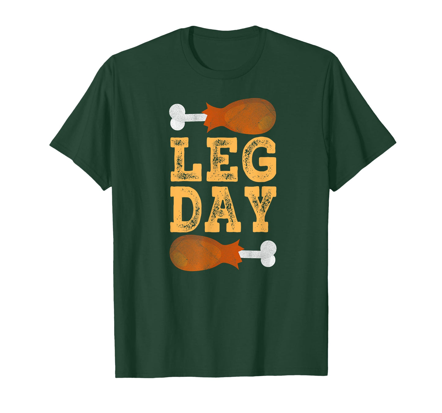 Leg Day Thanksgiving Costume Gym Pilgrim Happy Turkey Day T-Shirt