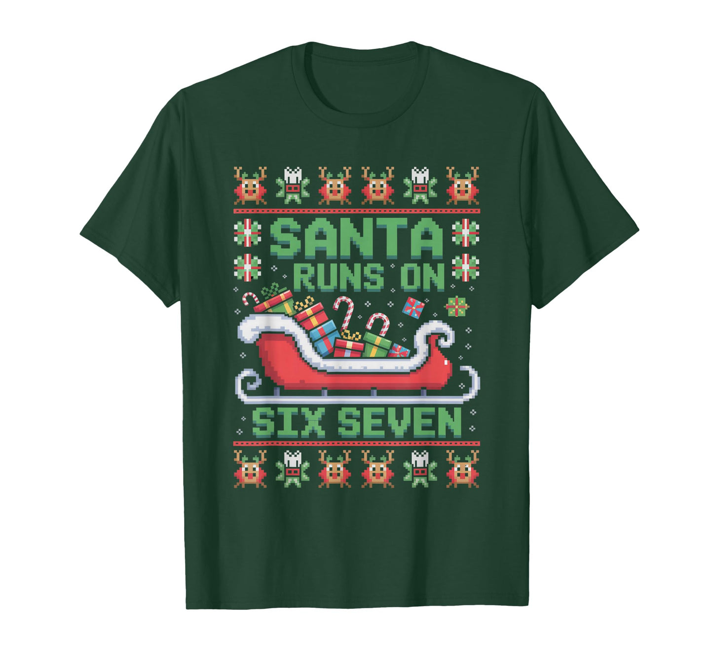 Funny Gen Alpha Gen Z Slang Funny Christmas Sweater T-Shirt