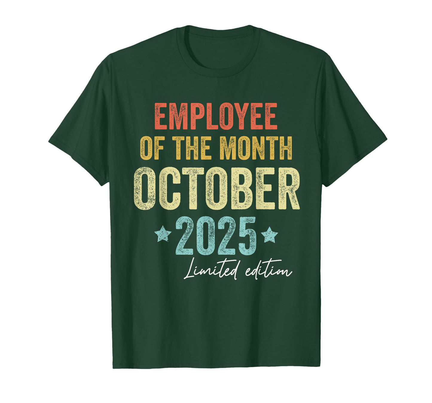 Employee of the Month October 2025 Vintage T-Shirt