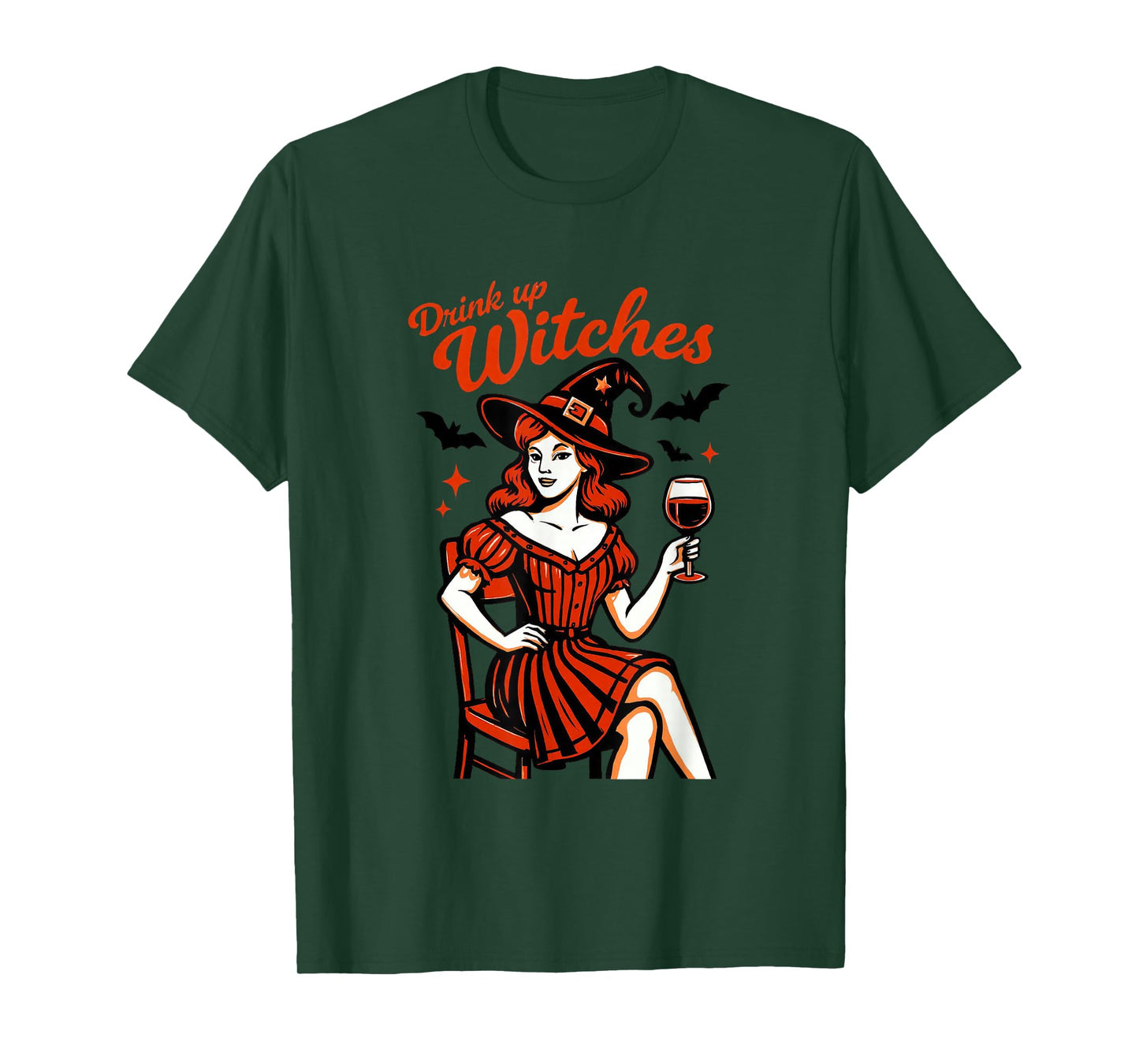 Drink Up Witches Halloween Witch Humor T-Shirt