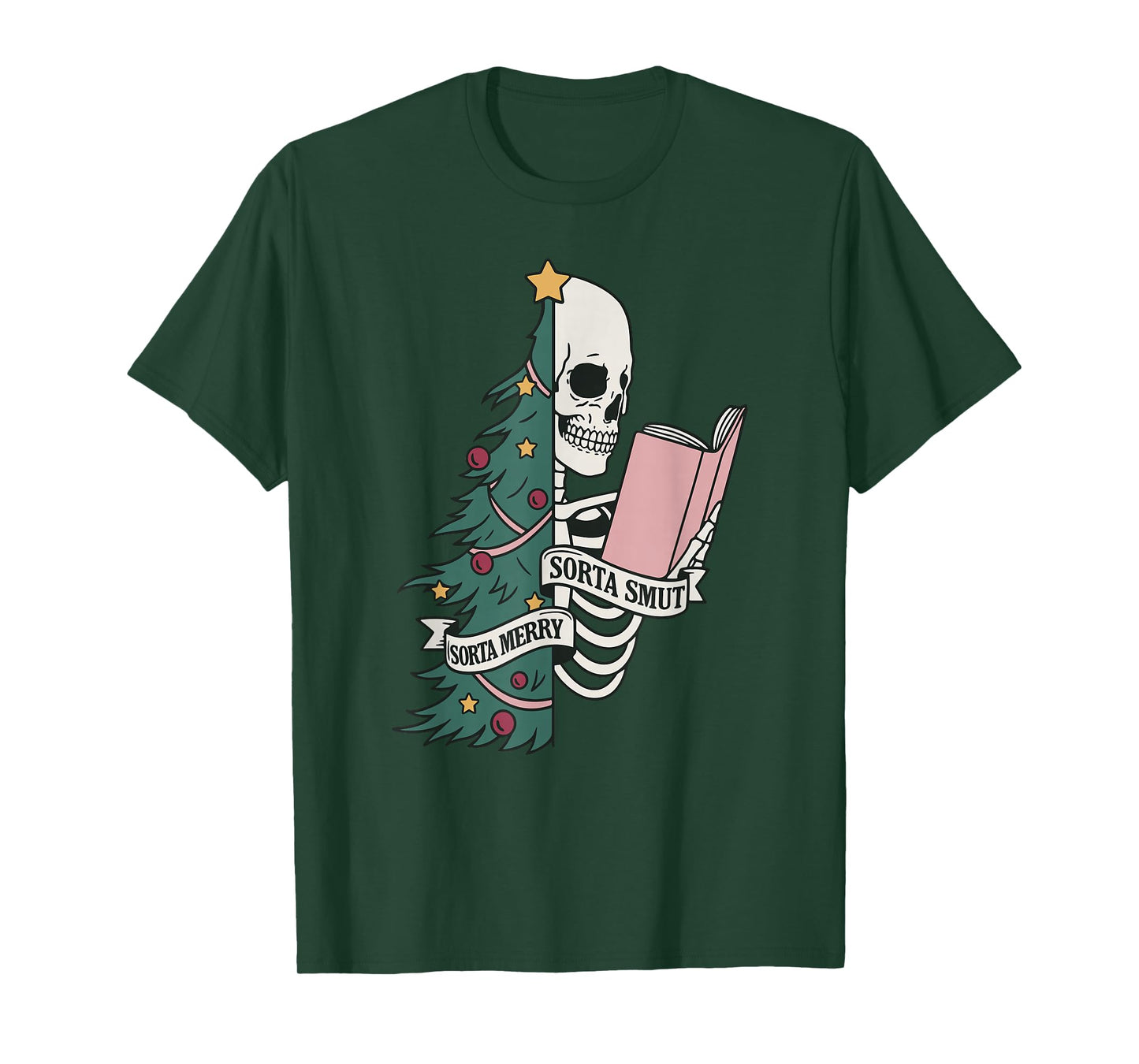 Christmas Read, Cozy Bookish Xmas Girl Reader Ugly Gift T-Shirt