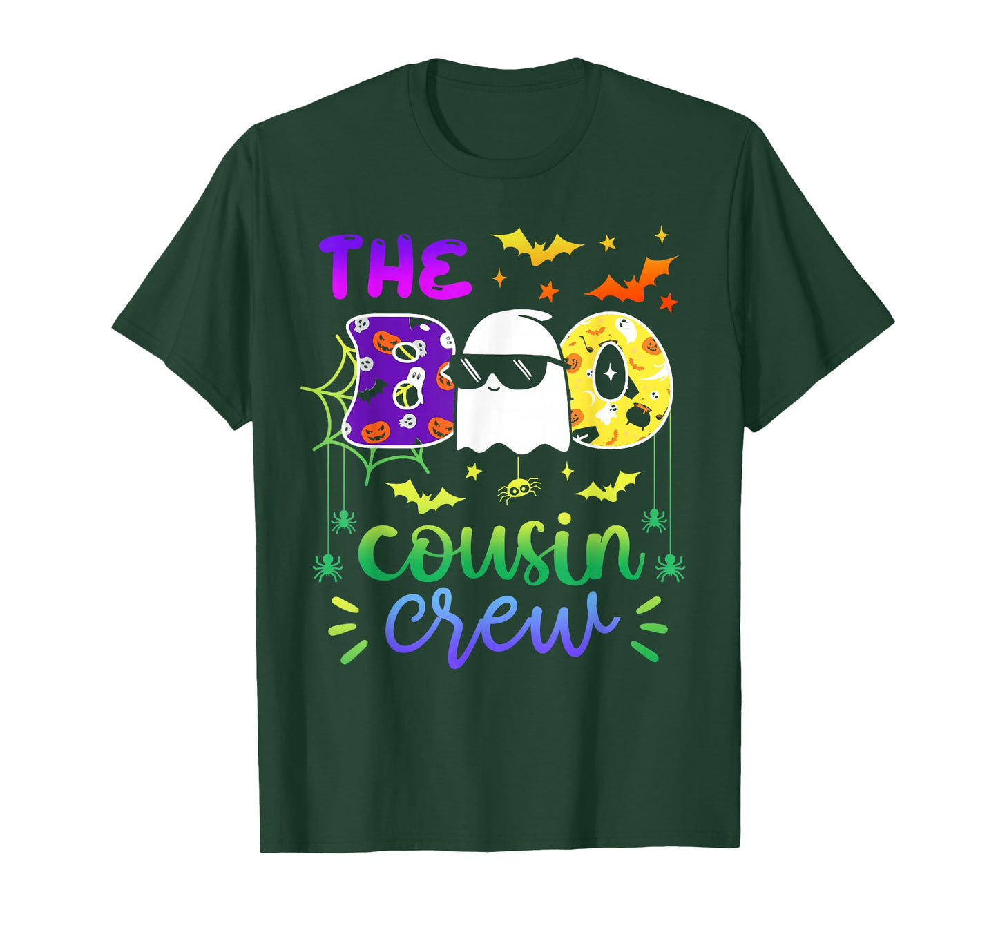 The Boo Cousin Crew Halloween Ghost Trick Treat Squad Matchi T-Shirt