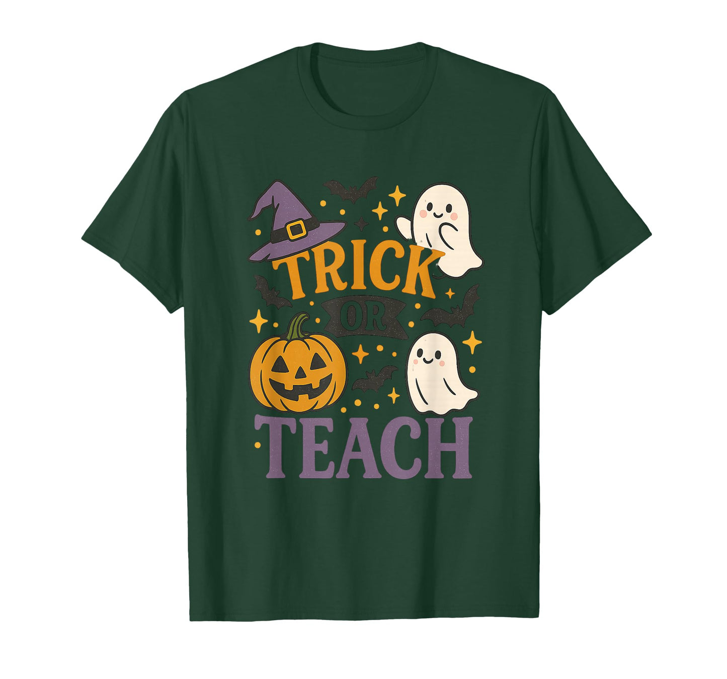 Trick or Teach Halloween for Teachers T-Shirt