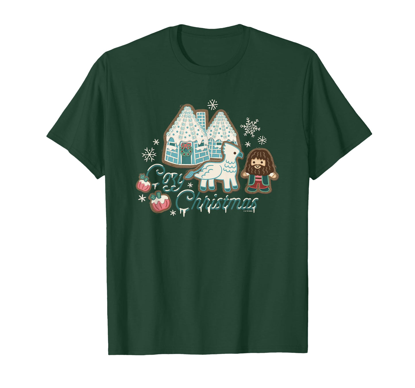 Harry Potter Cozy Christmas Hagrid Gingerbread Cookie T-Shirt