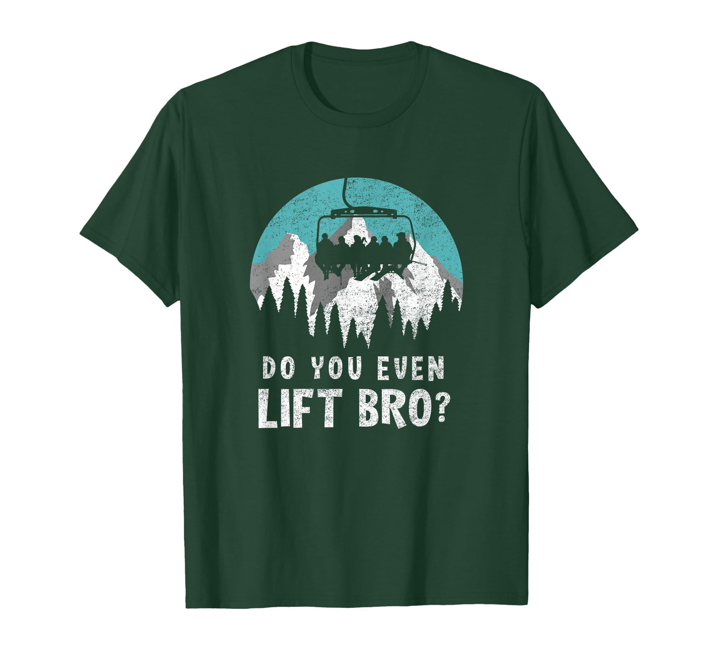 Do You Even Lift Bro Aerial Tramway Transportation Apparel T-Shirt