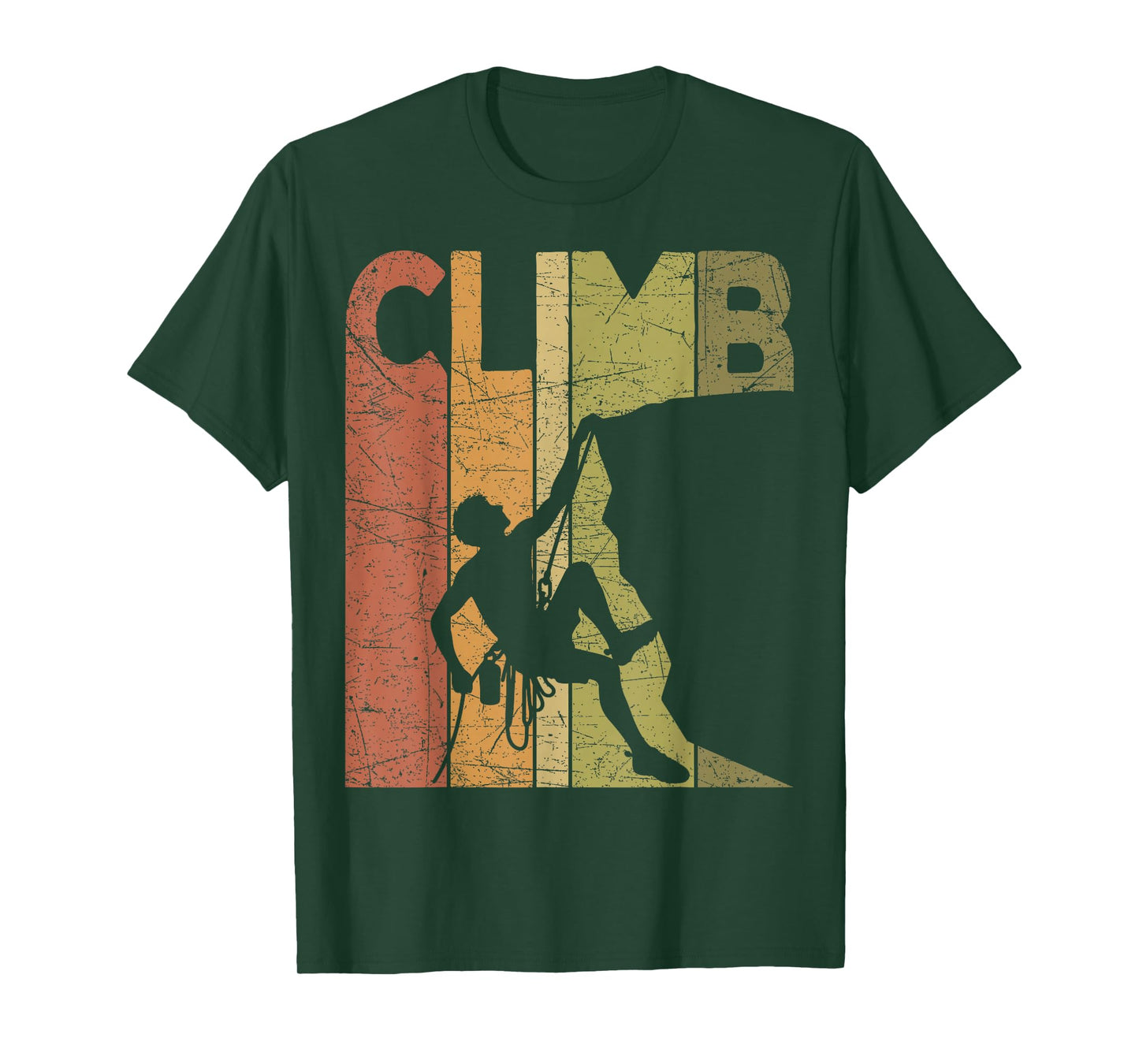 Climber Vintage Rock Climbing Retro Bouldering Climber T-Shirt