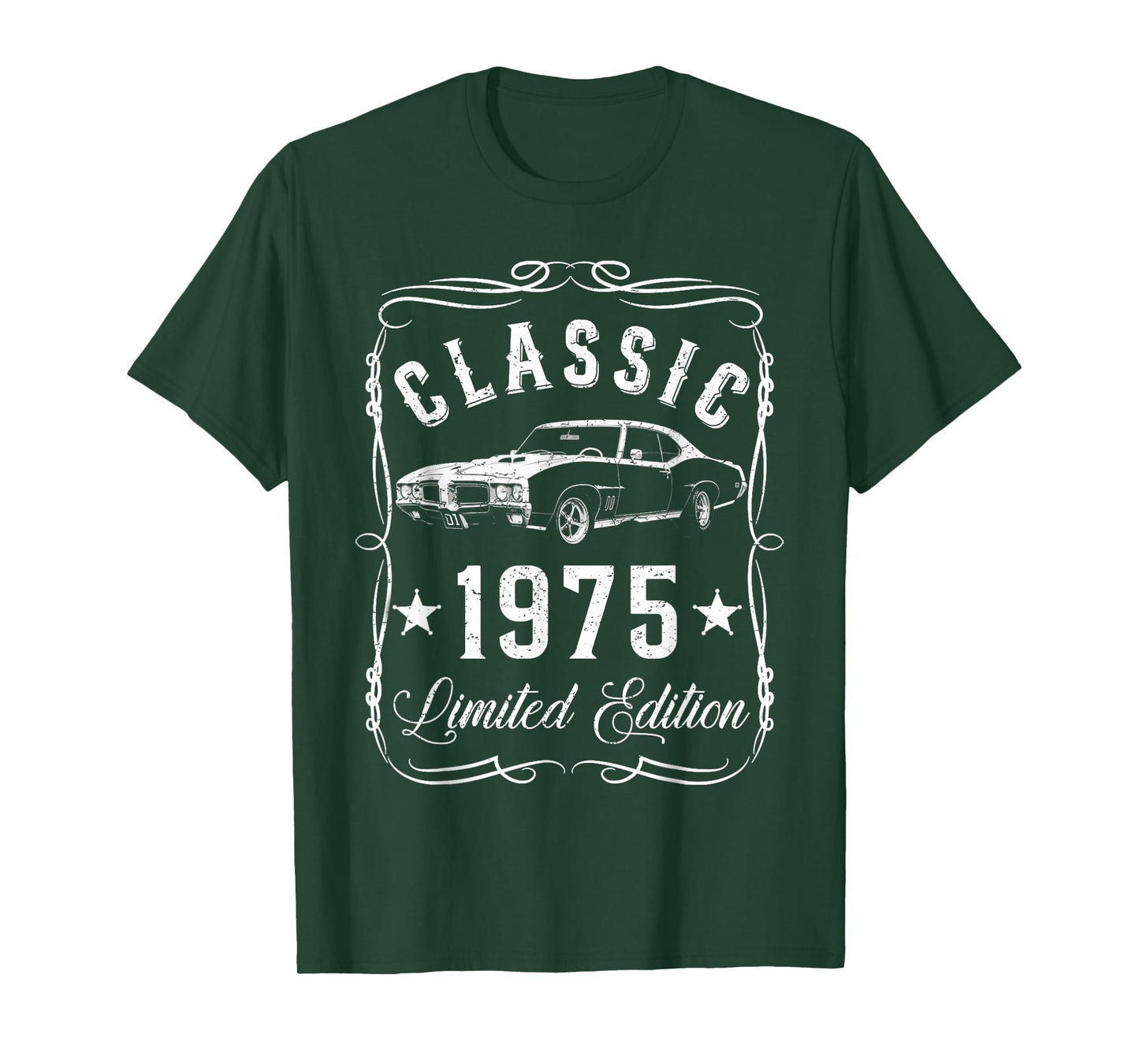 50th Birthday Classic Limited Edition 1975 Vintage Men Women T-Shirt