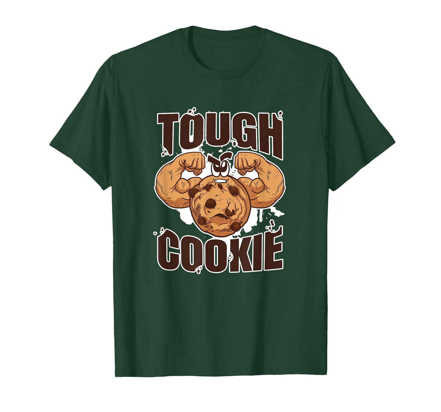 Tough Cookie Bodybuilding Food Lover Muscular T-Shirt