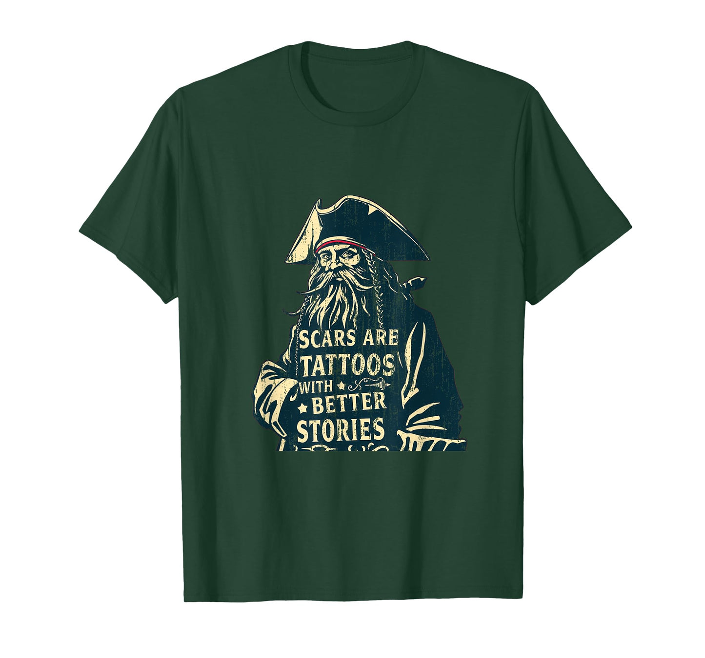 Scars are Tattoos with Better Stories Vintage T-Shirt