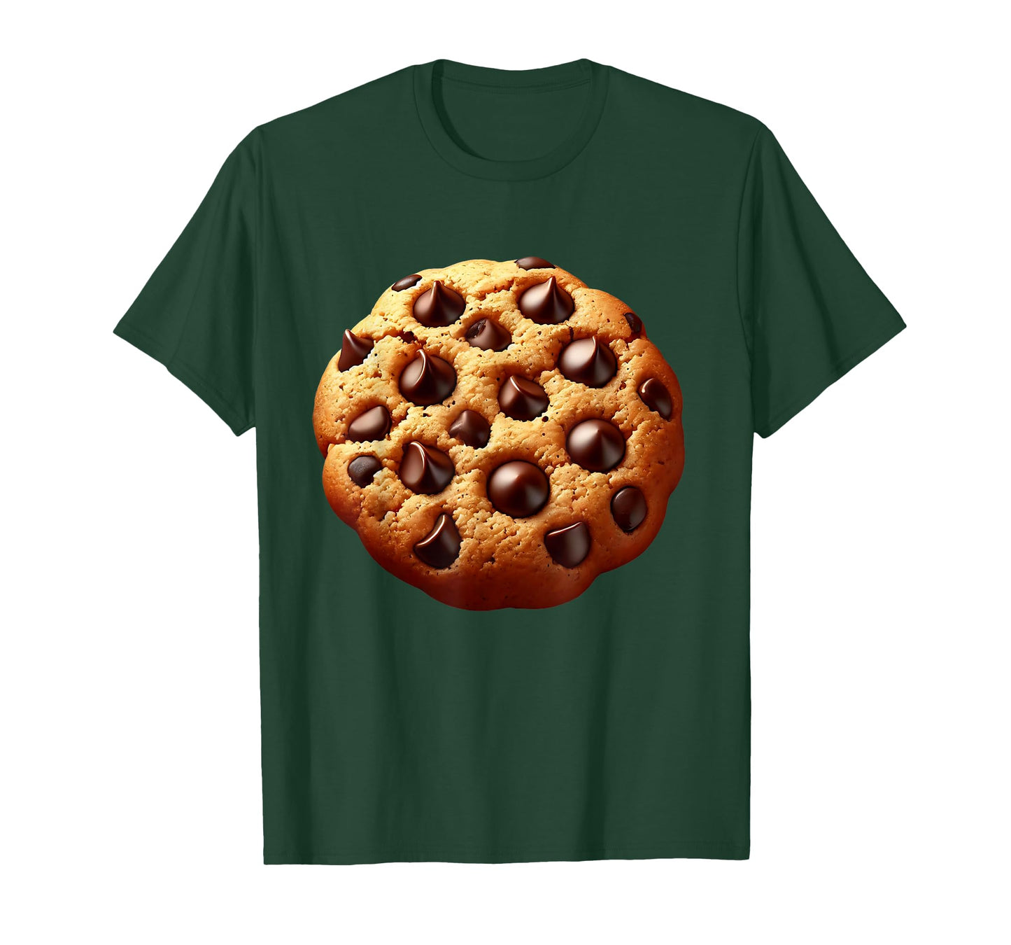 Chocolate Chip Cookie Costume Men Cookie Costume Adult T-Shirt