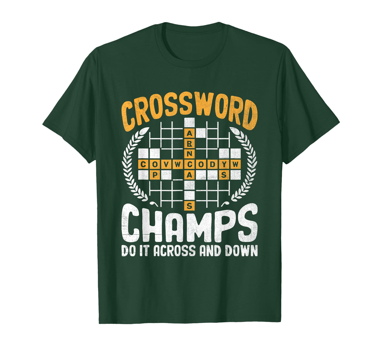 Funny Vintage Crossword Puzzle Solvers Word Nerd Lover T-Shirt