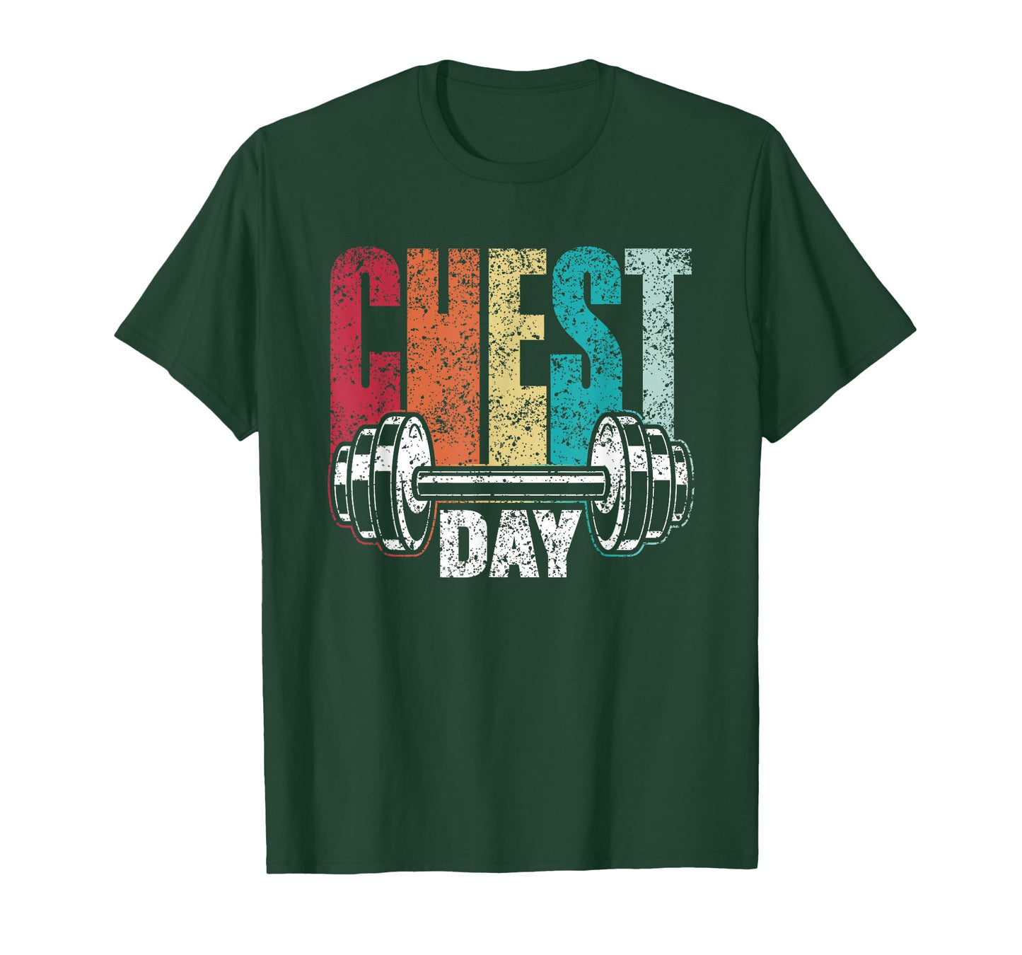 Chest Day Workout Weightlifting Gym Bodybuilding Chest Day T-Shirt