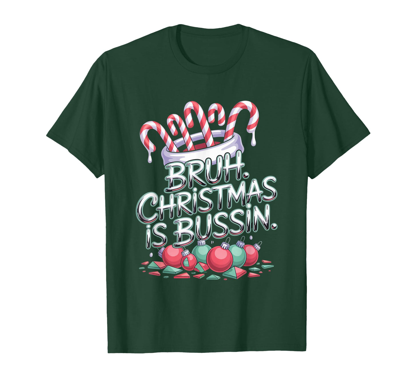 Funny Gen Alpha Gen Z Slang Funny Christmas Sweater T-Shirt