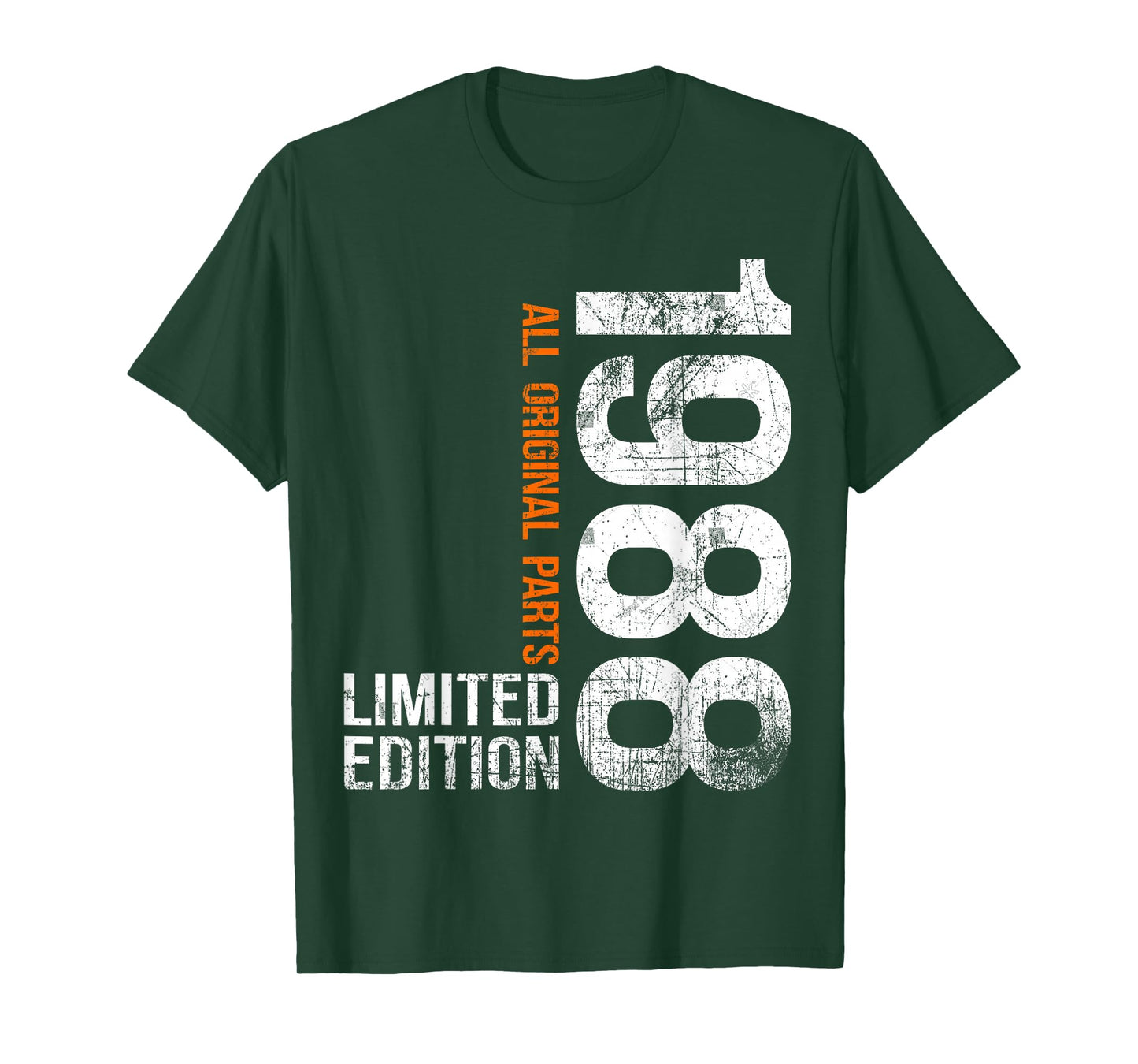 Vintage 1988 37th Birthday Gifts Men Women 37 Years Old T-Shirt
