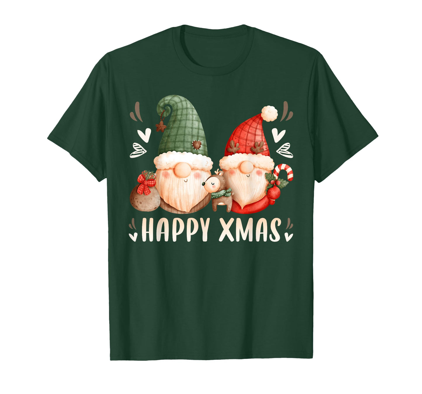 Santa Claus Gnomes, Christmas, Happy Xmas T-Shirt