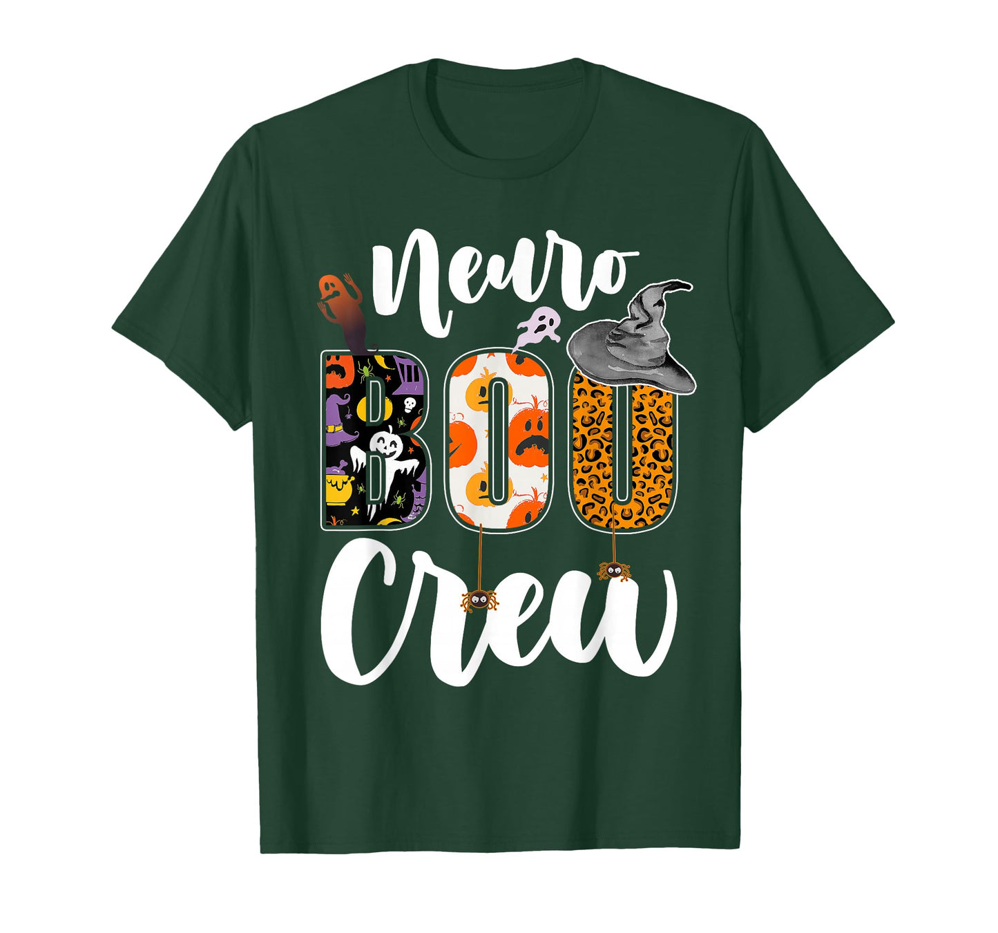 Neuro Boo Crew Halloween Match Neurology Nurse T-Shirt
