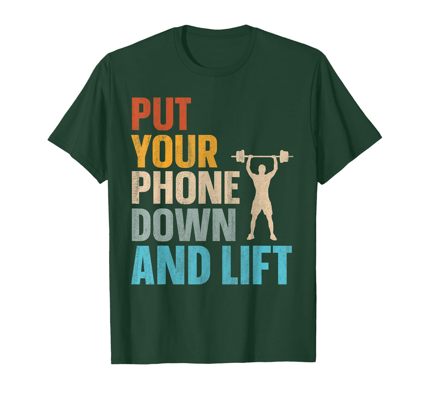 Put Your Phone Down And Lift T-Shirt