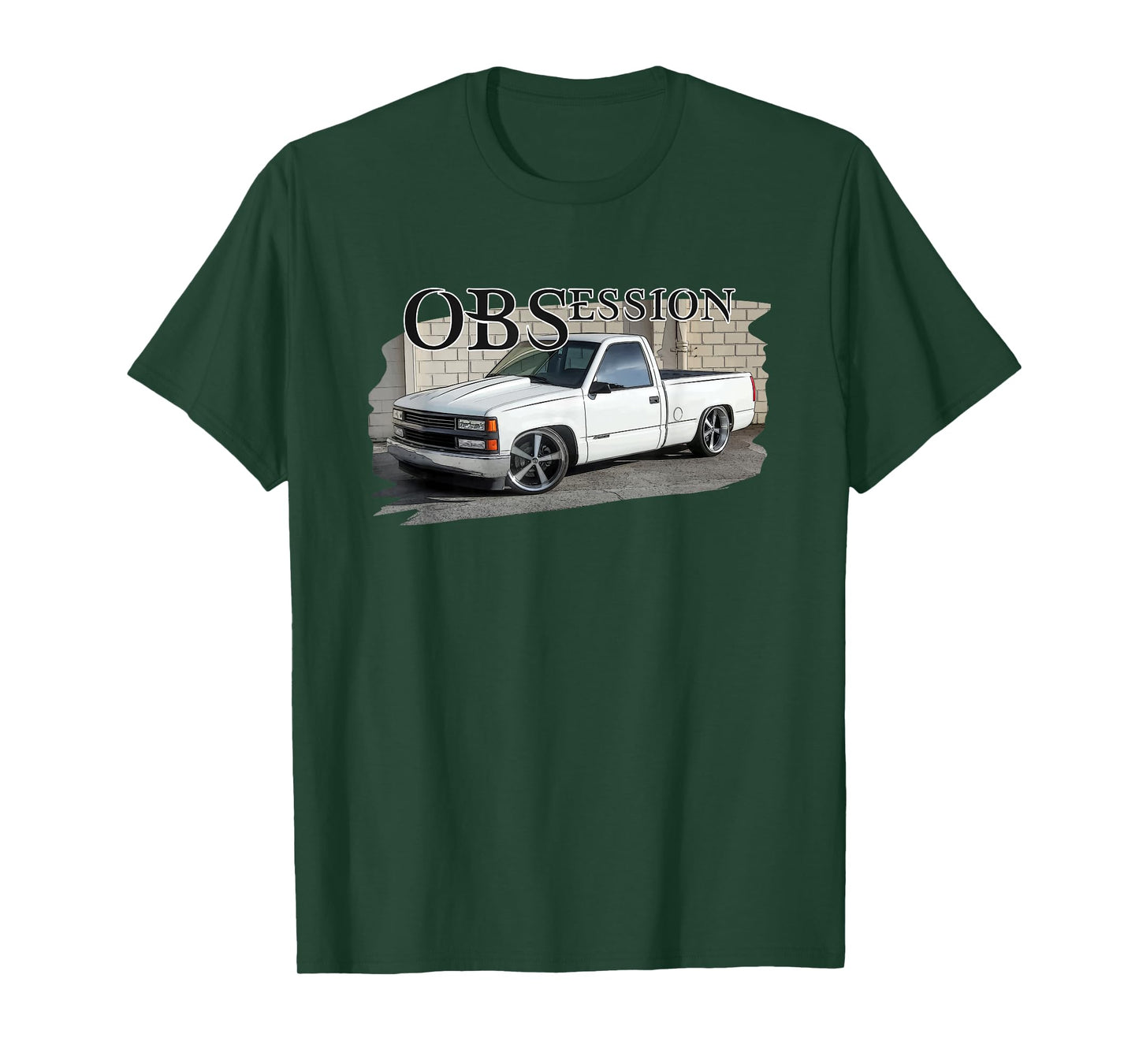 Lowered 90s Single Cab 1500 OBS Truck T-Shirt