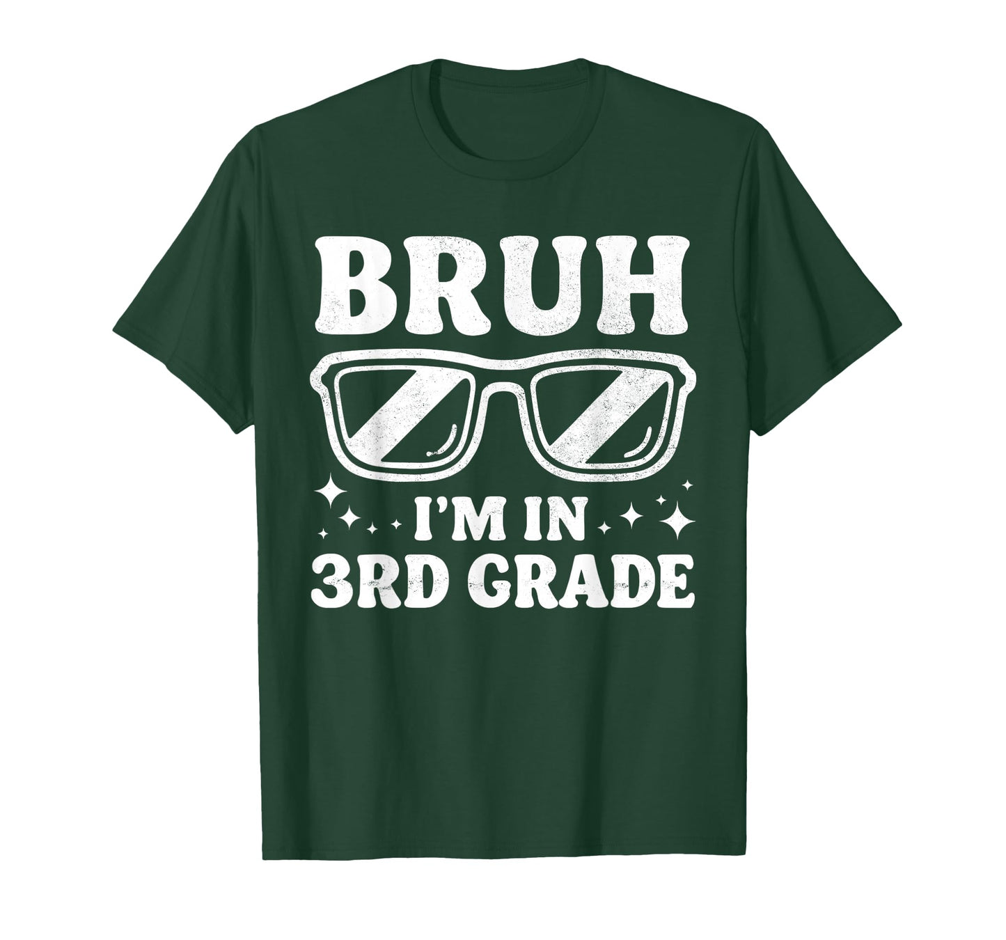 Third Grade Boy Bruh Im In 3rd Grade Student Back To School T-Shirt