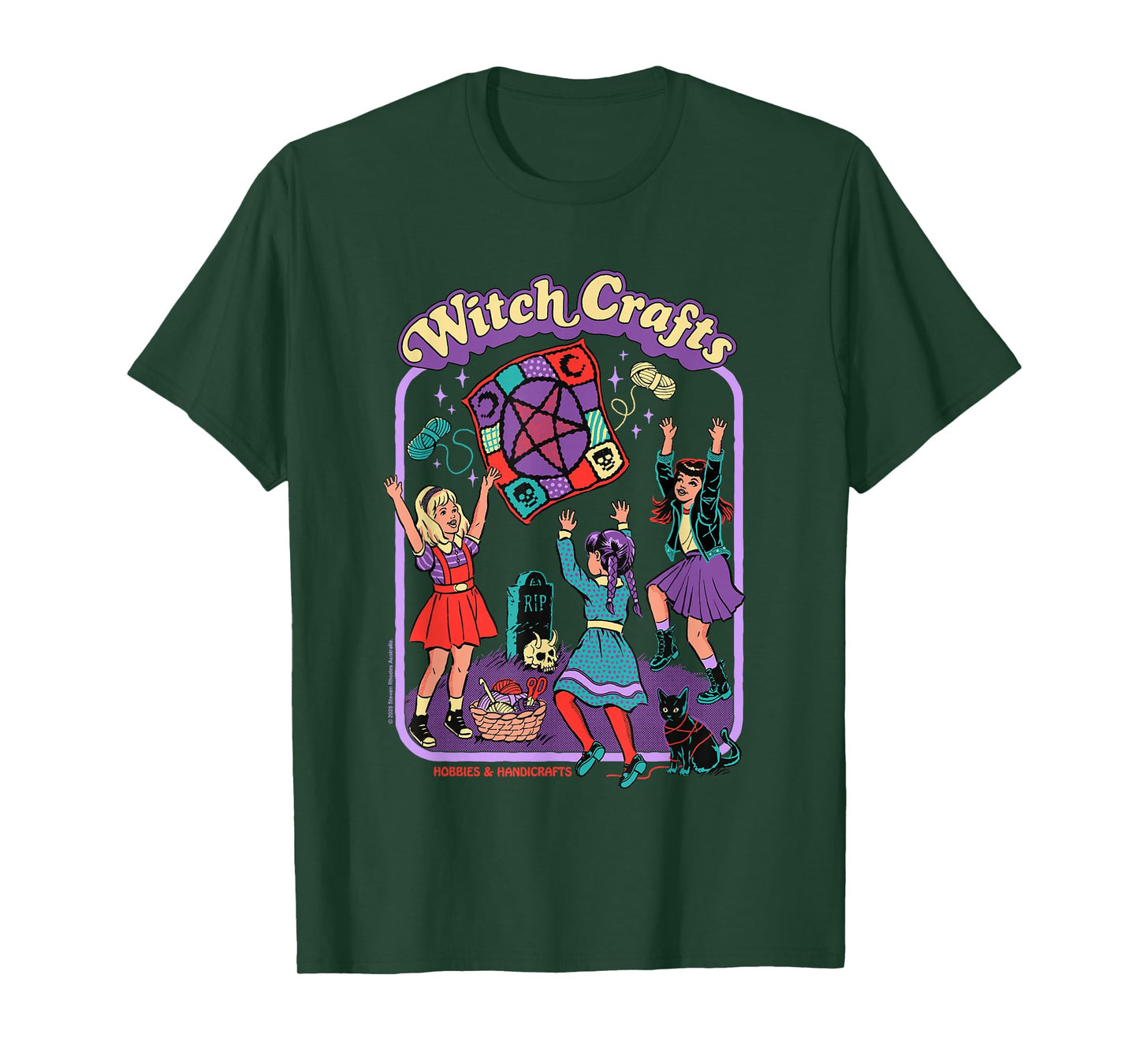Witch Crafts Sarcastic Retro Vintage Funny Adult Humor T-Shirt