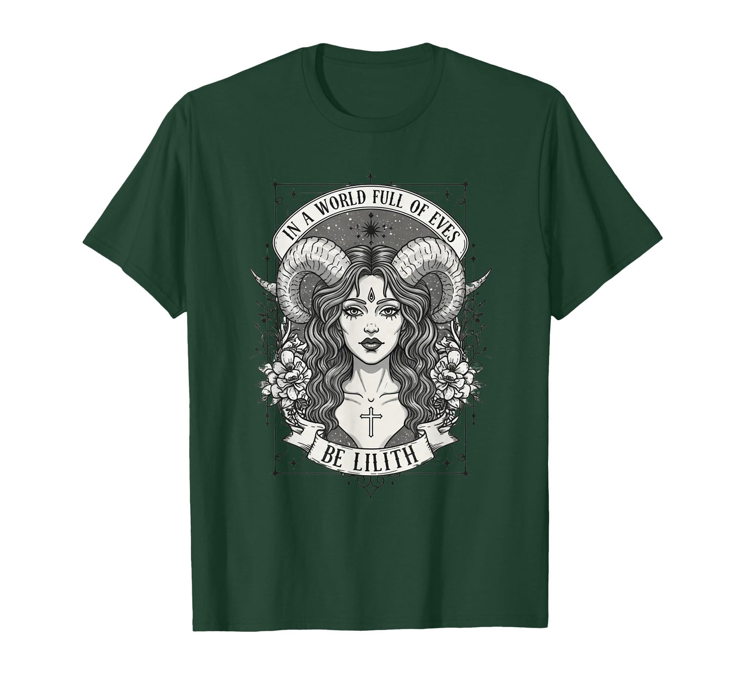 Lilith in A World of Eves Be A Lilith Feminist Empowerment T-Shirt