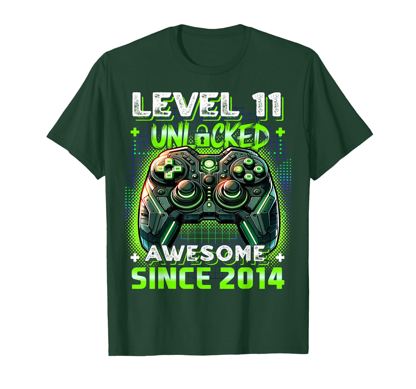 11th Birthday Boy Level 11 Gamer 11 Year Video Game Party T-Shirt