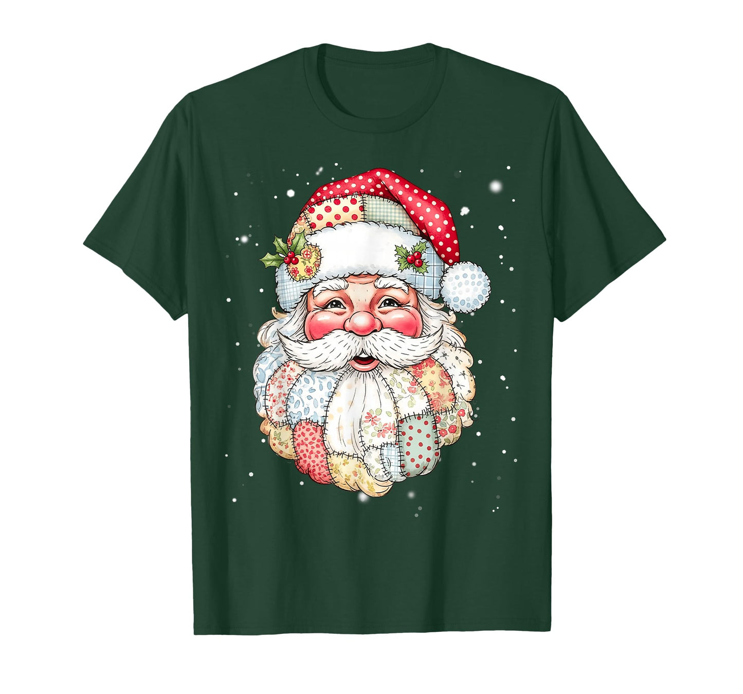 Santa Claus Christmas Retro Merry Christmas T-Shirt