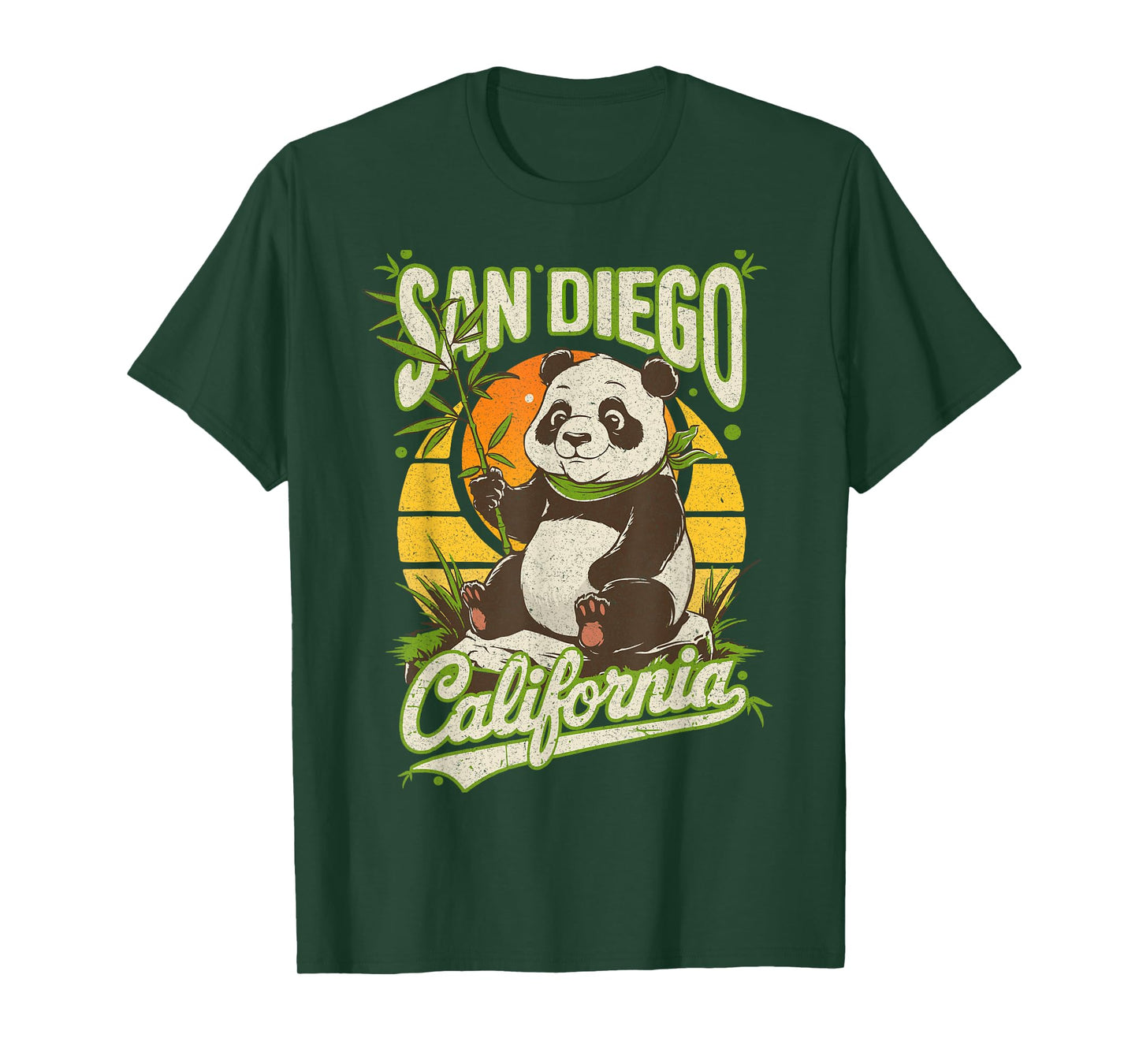 California Panda Zoo San Diego New Year 2025 Family Vaction T-Shirt