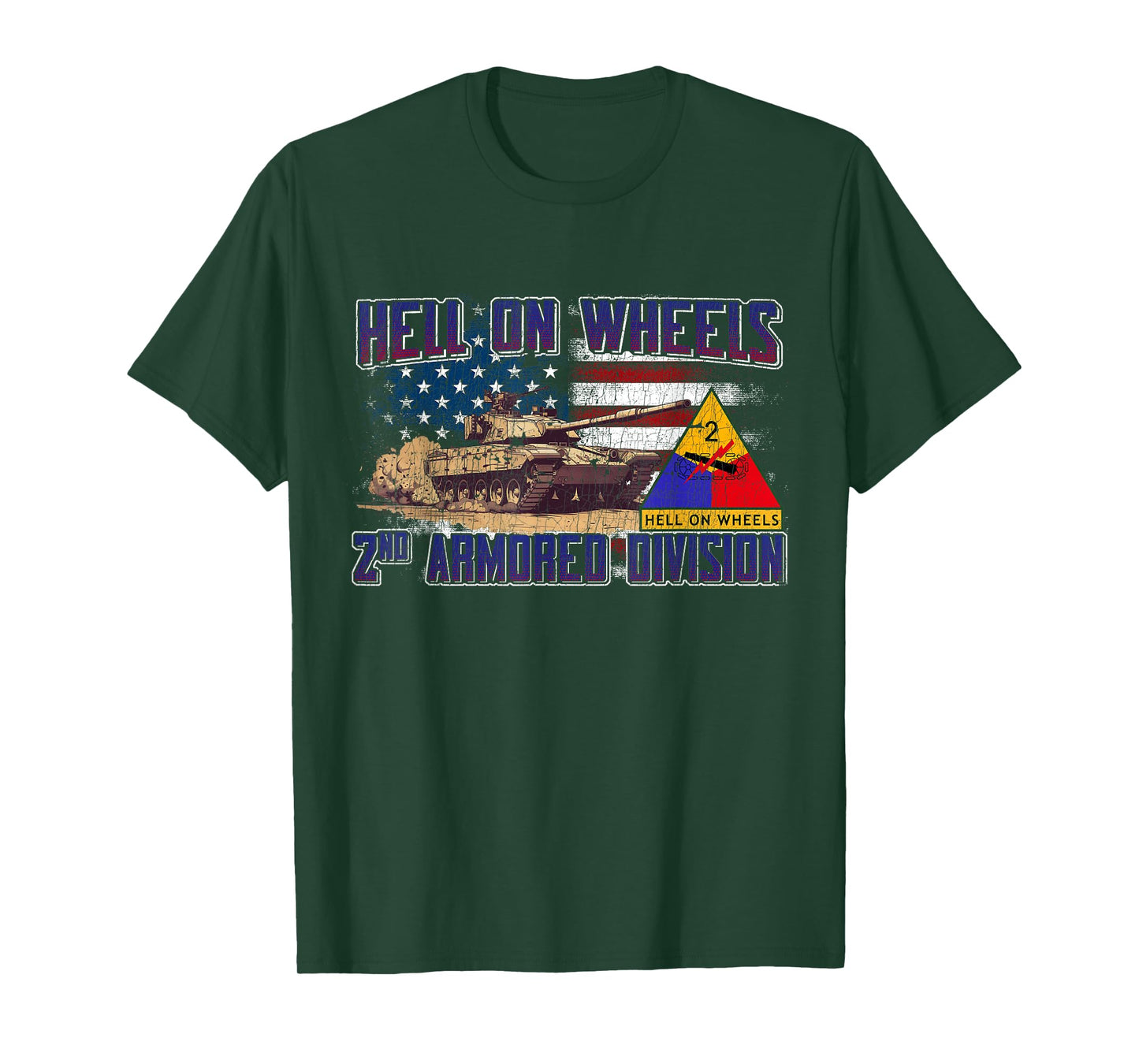 2nd Armored Division Ft Hood Texas Vintage Gifts T-Shirt