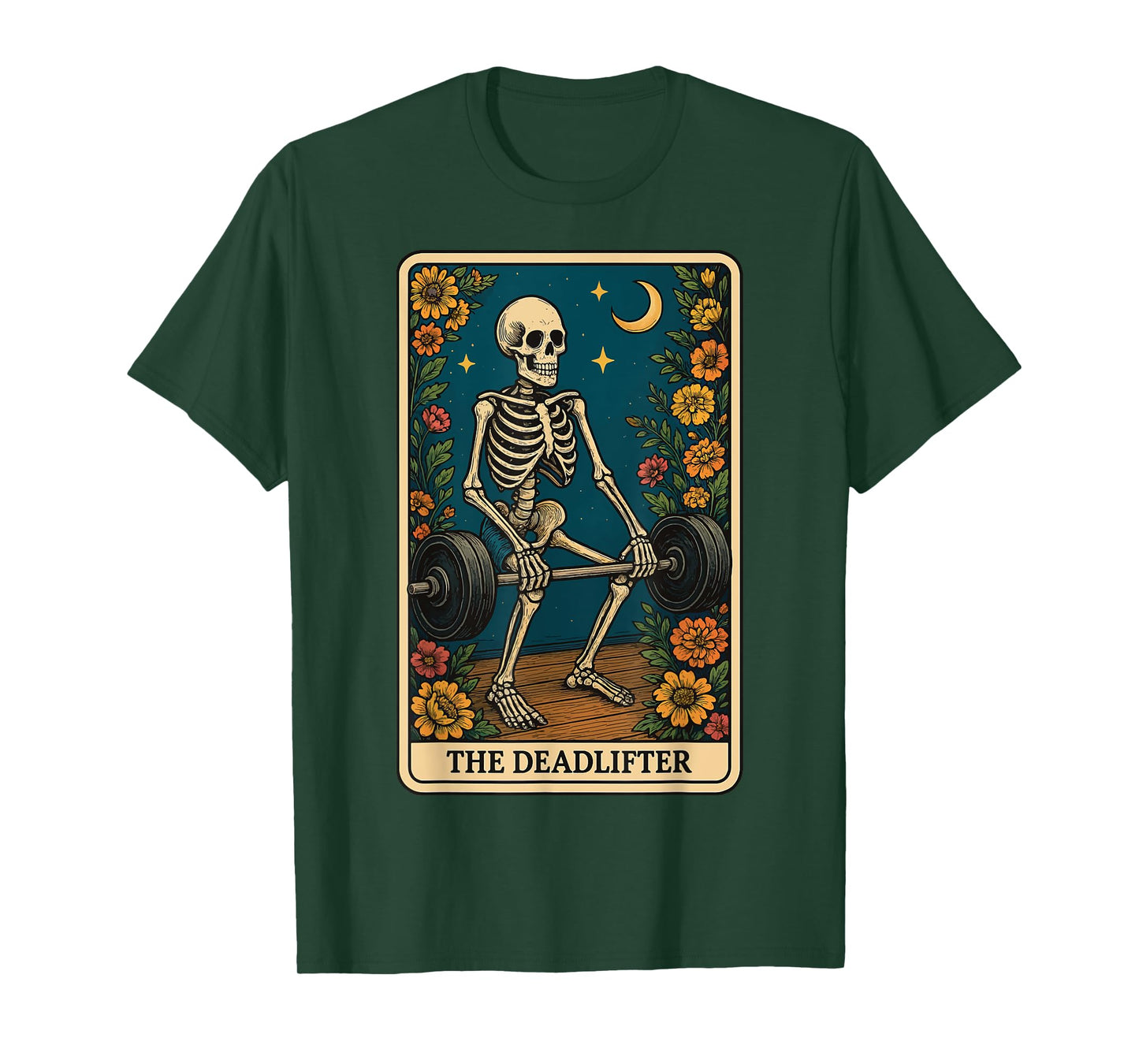 The Deadlifter Tarot Card T-Shirt