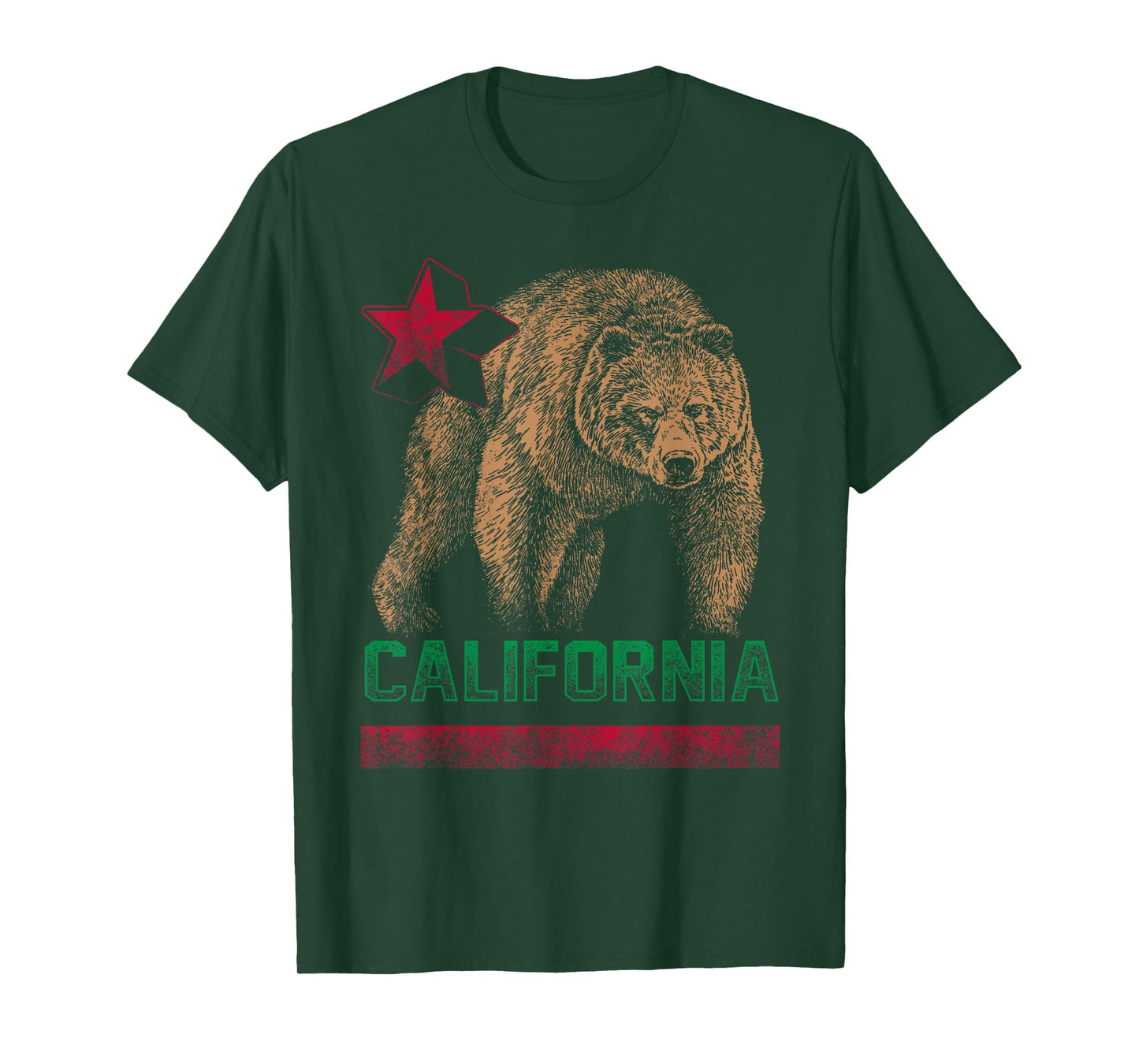 California Bear Republic Vintage Tee Shirt T-Shirt - Cali T-Shirt
